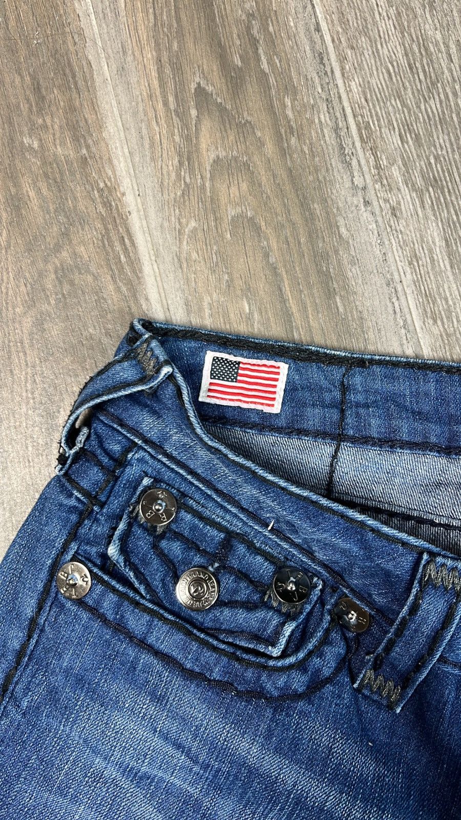 True Religion × Vintage Hype True Religion Y2K Pants Size US 27 - 6 Thumbnail