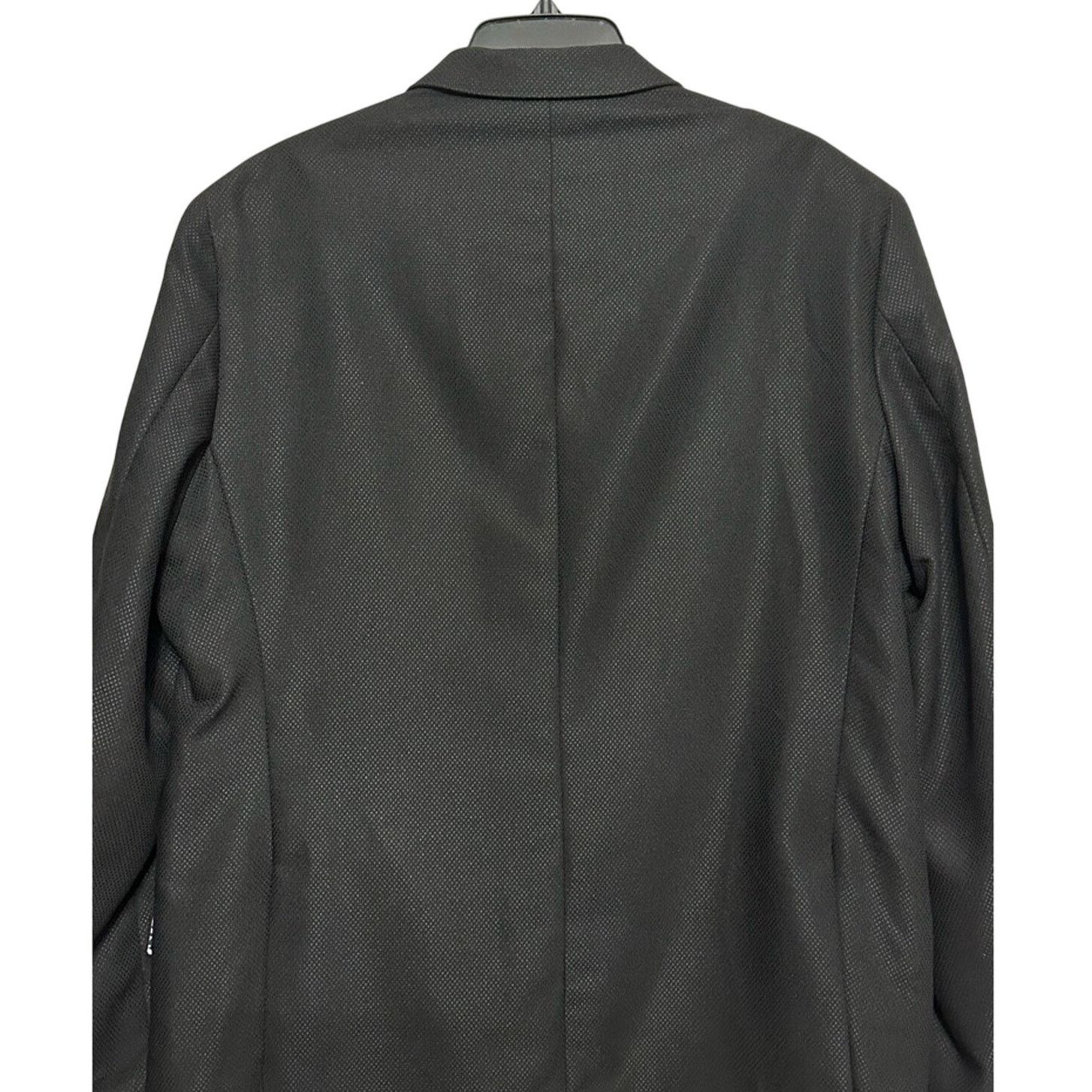 Savile Row Savile Row Suit Jacket Two Button Single Breasted Black 44R Size 44R - 5 Thumbnail
