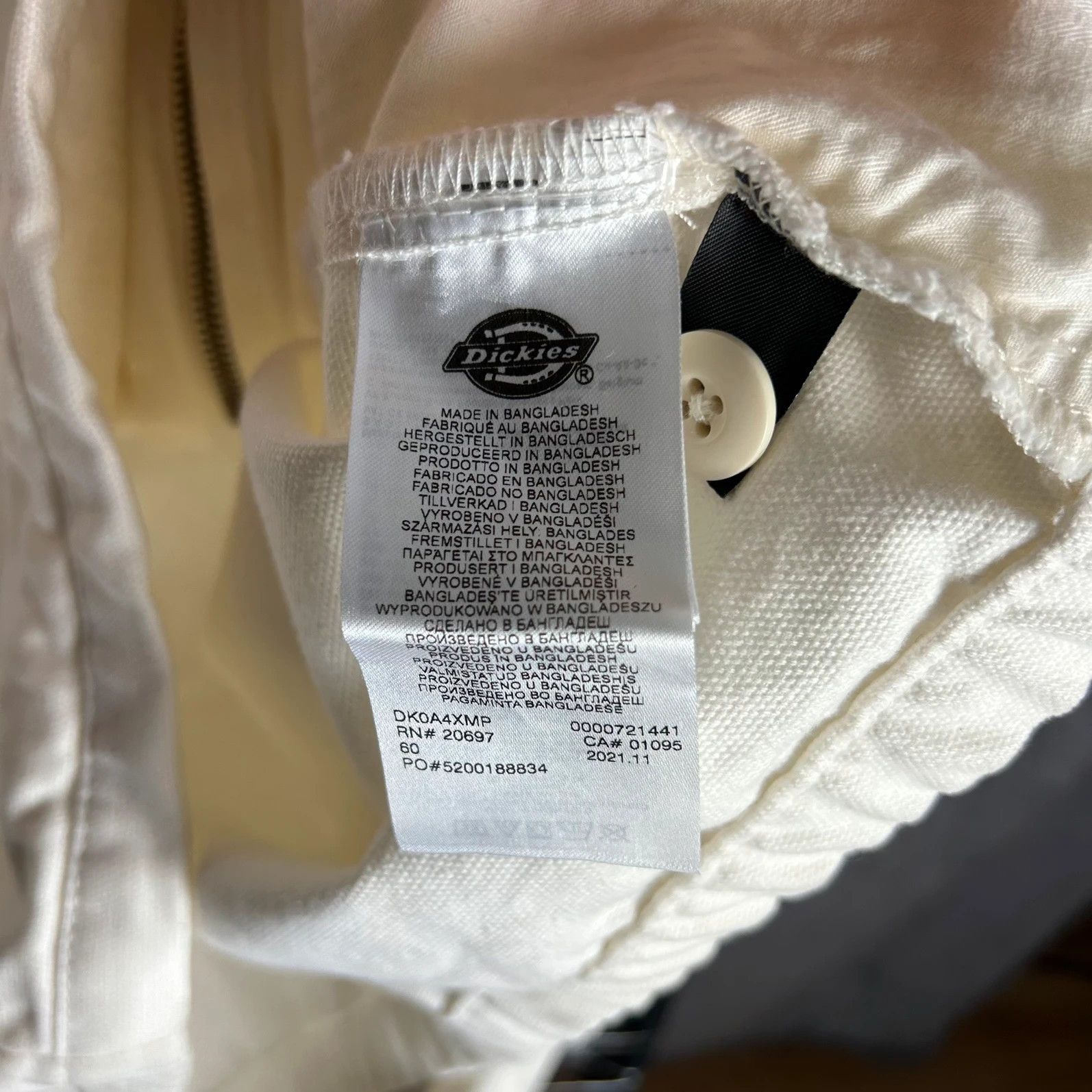 Dickies Dickies harington jacket logo haft old money white Size US L / EU 52-54 / 3 - 7 Thumbnail
