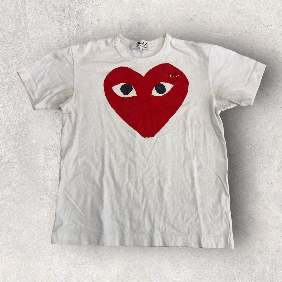 Comme des Garcons PLAY Comme des Garçons Play tee Size US L / EU 52-54 / 3 - 1 Thumbnail
