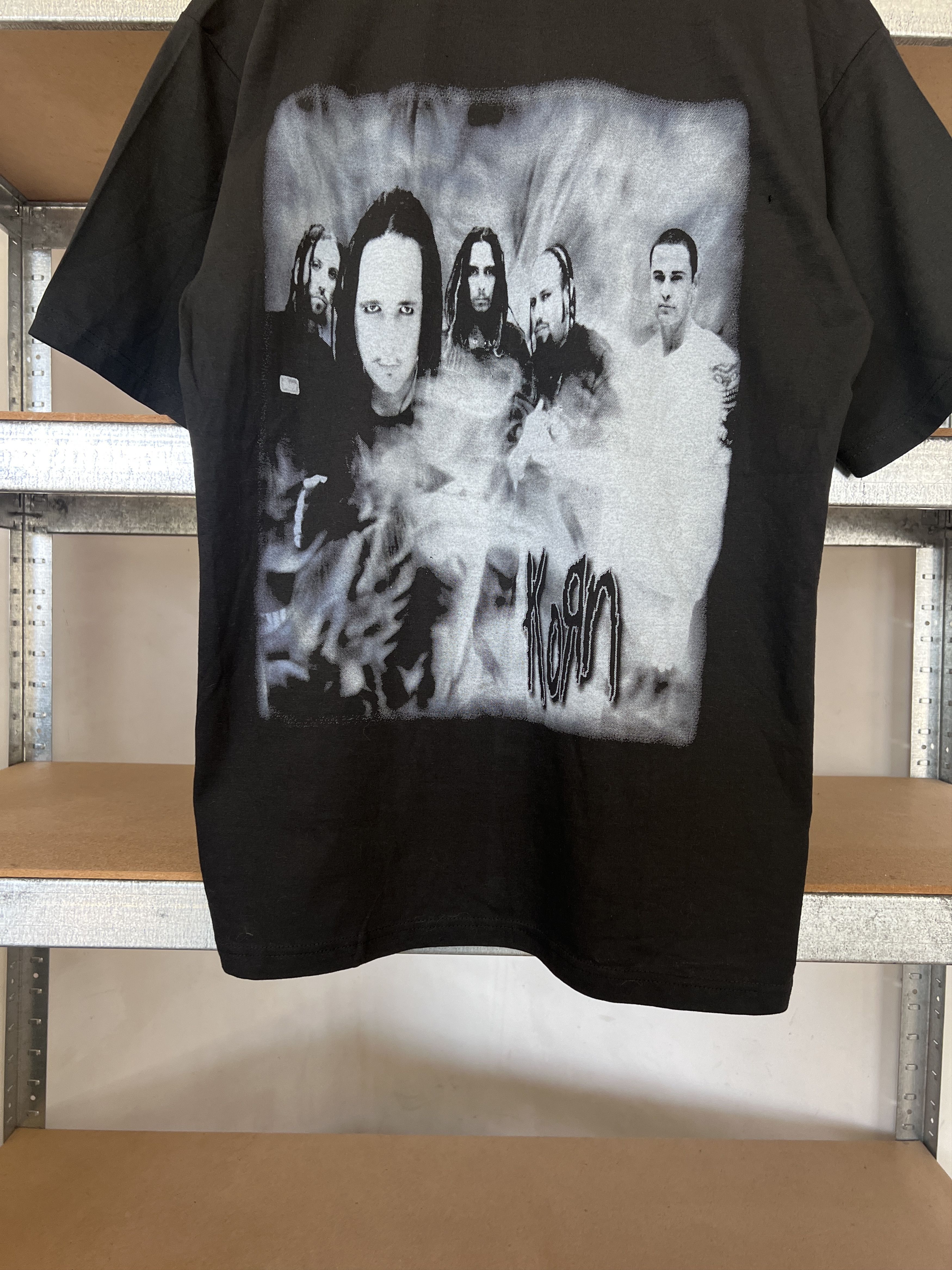 Band Tees × Vintage Korn Vintage 90s Rock band tee Size US XL / EU 56 / 4 - 15 Thumbnail