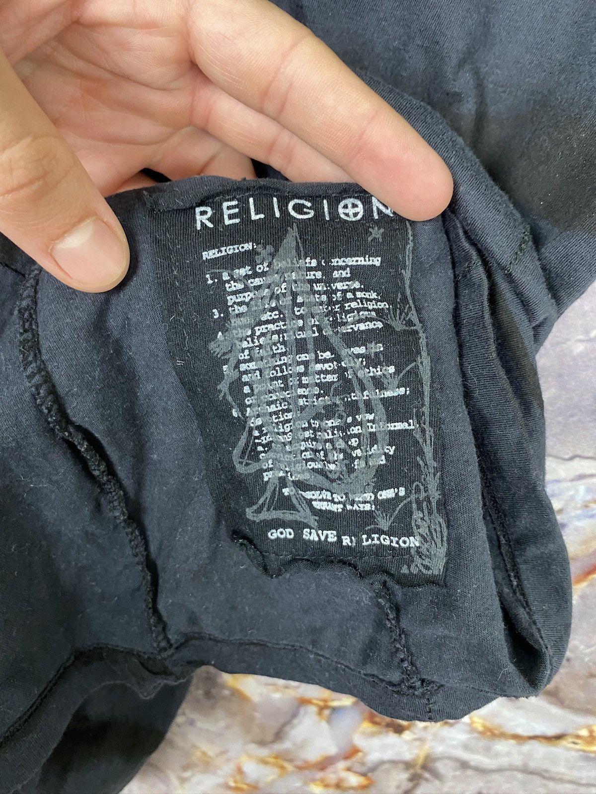 Vintage Men’s Religion Rock’N Roller T Shirts Size XL Size US XL / EU 56 / 4 - 9 Thumbnail