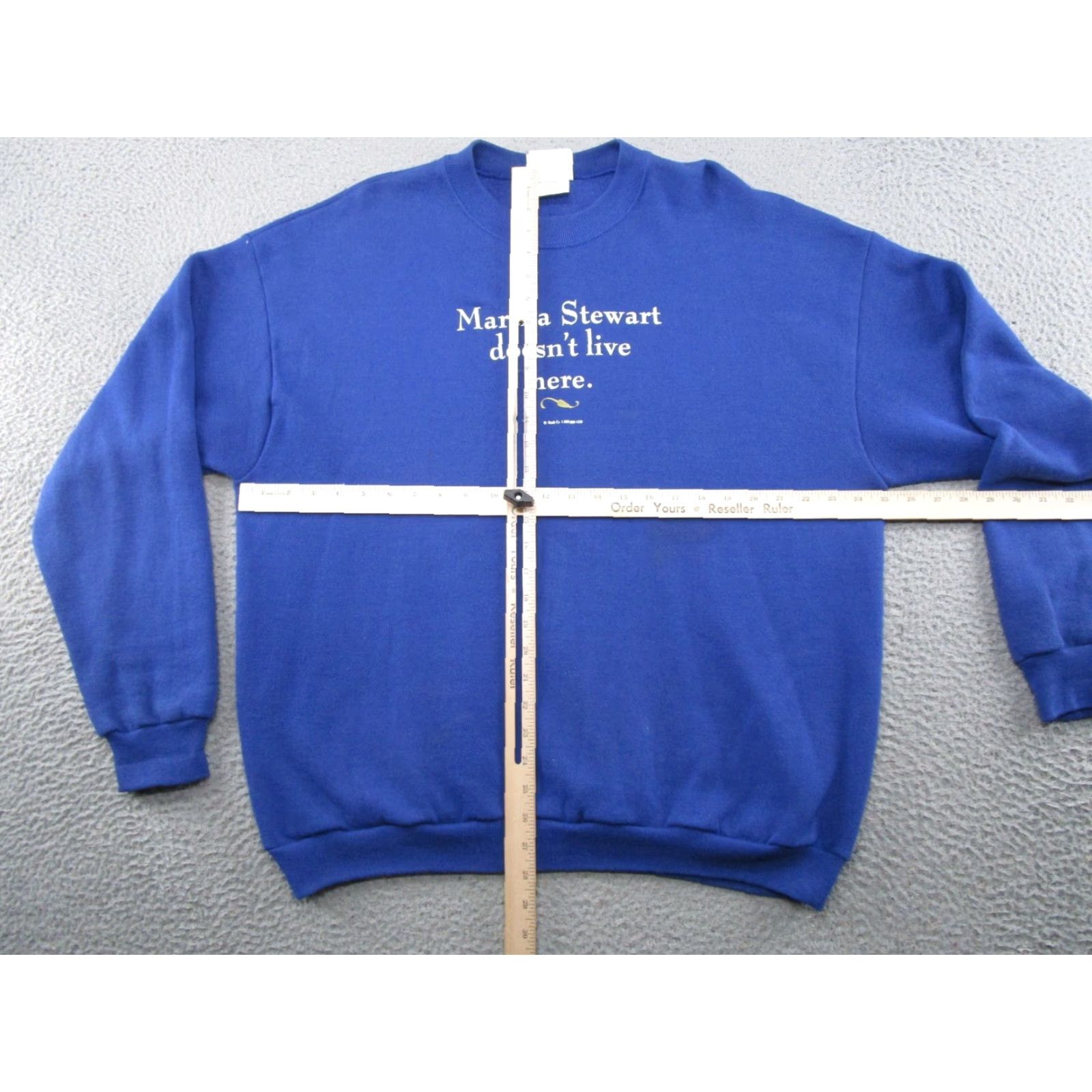 Lee Martha Stewart Doesn't Live Here 90s Y2K Cooking Parody Comedy Sweatshirt XL Size US XL / EU 56 / 4 - 7 Thumbnail