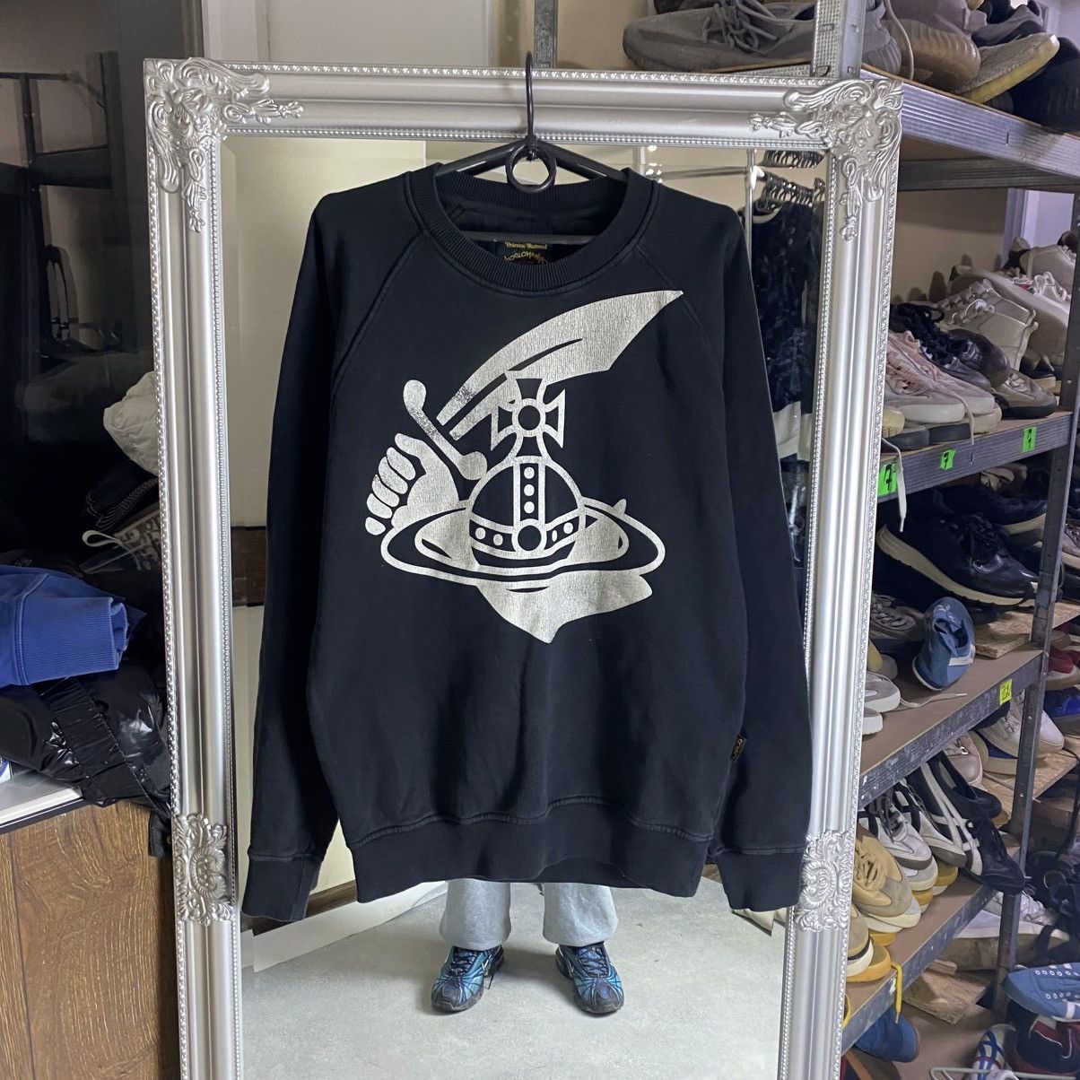 Vintage Vivienne Westwood Sweatshirt Big Logo Orb Pullover
