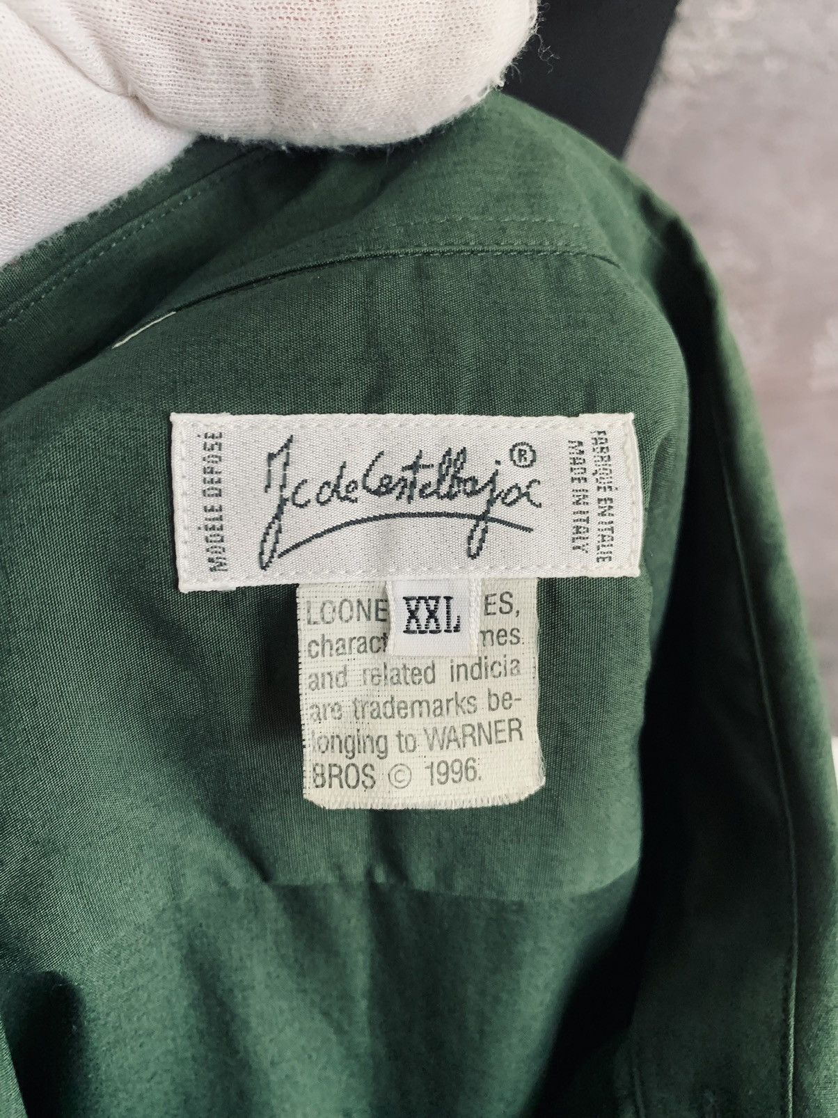 Jean Charles De Castelbajac × Warner Bros Rare JC de Castelbajac Looney Tunes 1996 Wile E.Coyote Shirt Size US XXL / EU 58 / 5 - 7 Thumbnail