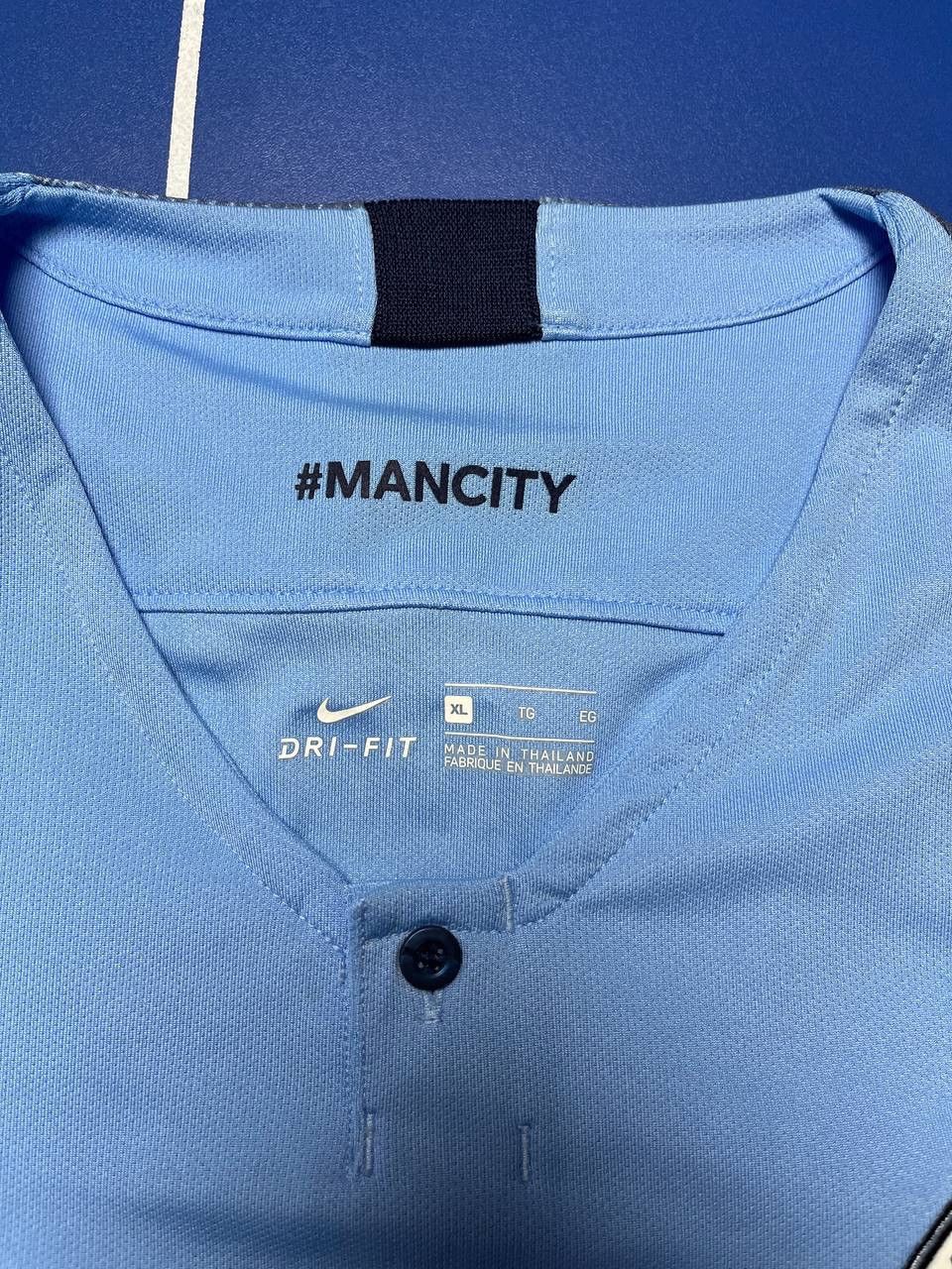 Nike Manchester City Home Jersey 18/19 - Grandad on the Back Size US XL / EU 56 / 4 - 4 Thumbnail