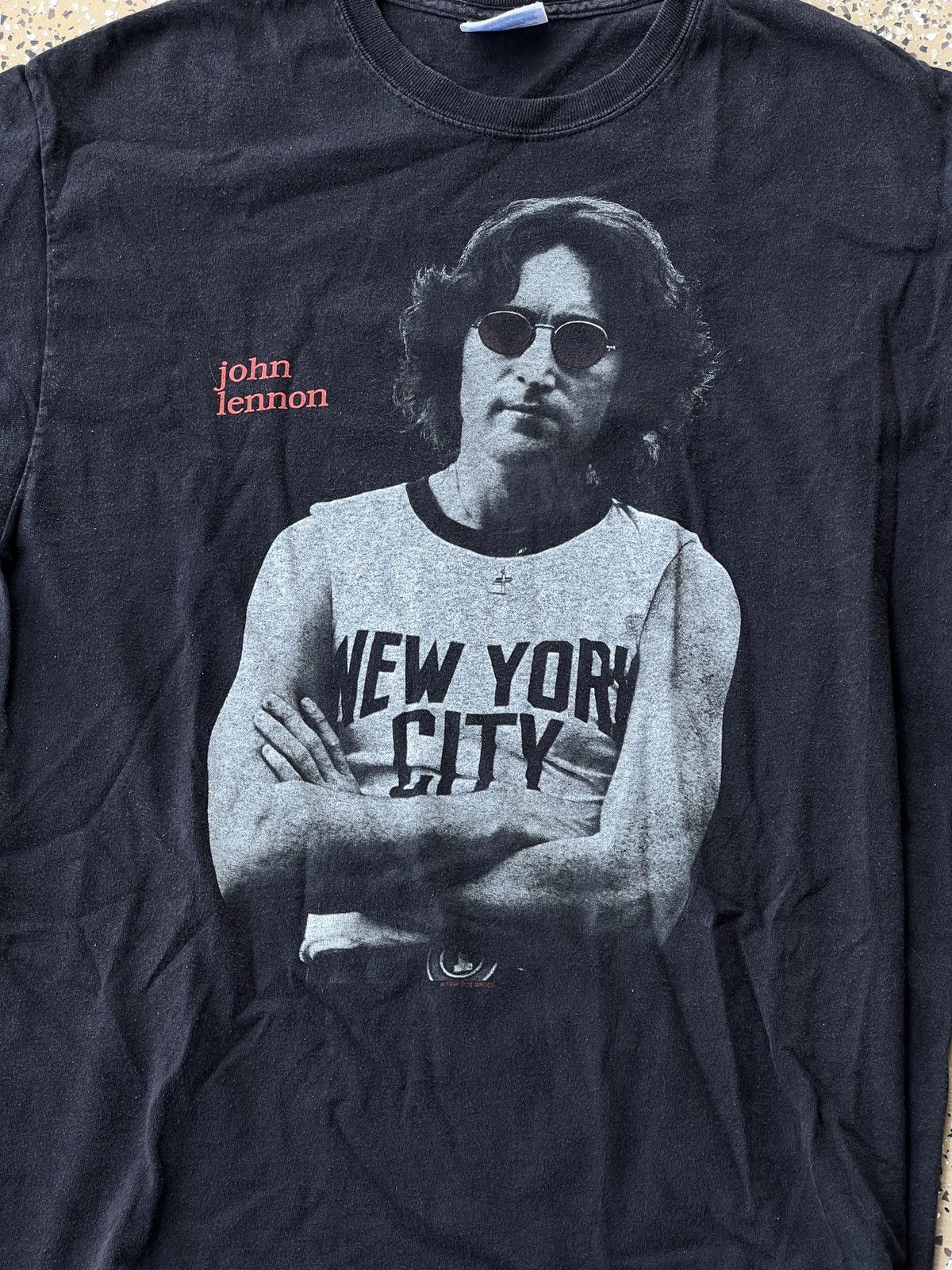 Band Tees × Vintage (AS SEEN ON JAY-Z) John Lennon 1990s Vintage Tee Size US M / EU 48-50 / 2 - 2 Thumbnail