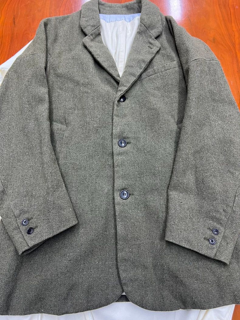 Visvim visvim Galen Wool Blazer Olive Color Size US M / EU 48-50 / 2 - 1 Thumbnail