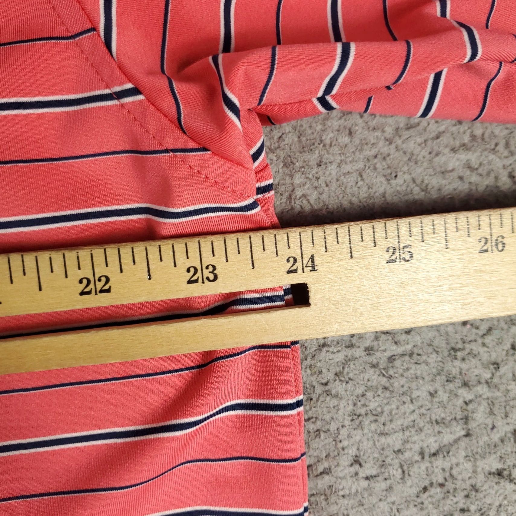 Peter Millar Peter Millar Polo Shirt Mens Large Pink Stripe Summer Comfort Golf Short Sleeve Polo Shirt Mens Large Pink Stripe Summer Comfort Golf Short Sleeve Size US L / EU 52-54 / 3 - 6 Thumbnail