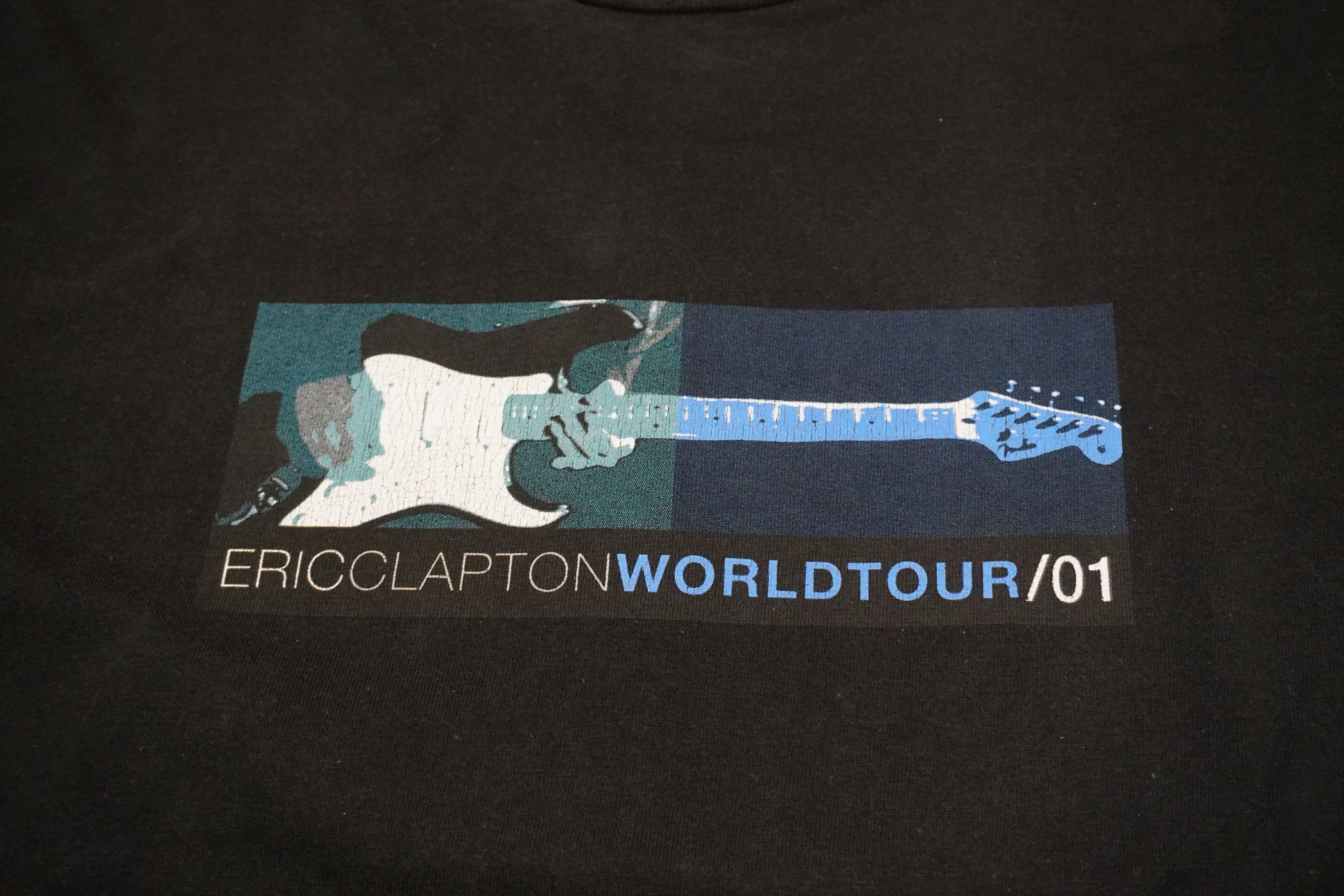 Band Tees Vintage 2001 Eric Clapton Japan Tour T-Shirt Large Size US L / EU 52-54 / 3 - 4 Thumbnail