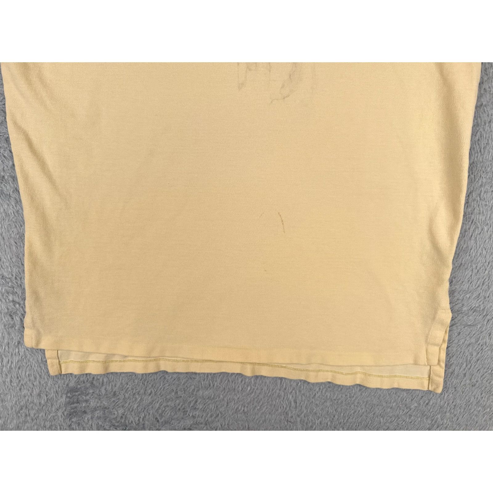 Ralph Lauren VINTAGE Polo Ralph Lauren Polo Shirt Mens L Yellow 100% Cotton Pony Polo Shirt Mens L Yellow 100% Cotton Pony READ ME Size US L / EU 52-54 / 3 - 5 Thumbnail