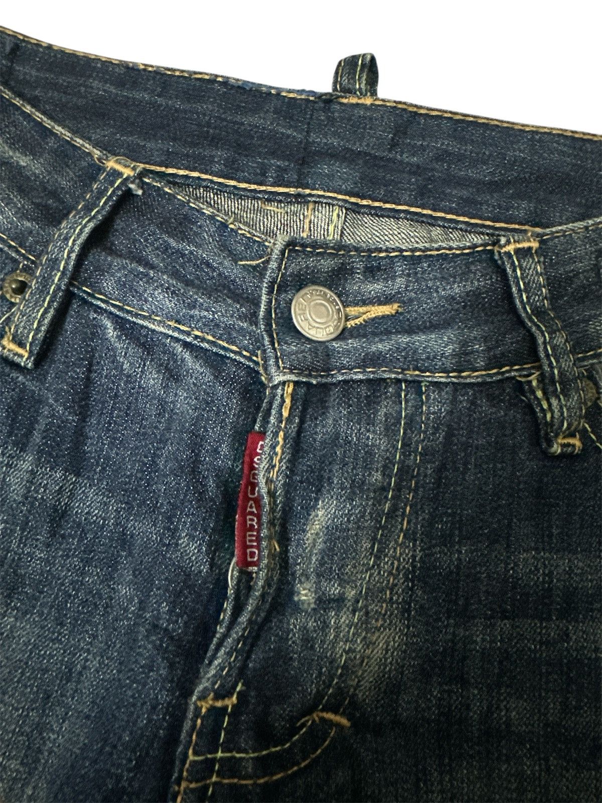 GOA 2000 Dsquared2 Distressed Y2K Goa Lgb Rick Owens Style Jeans Size US 28 / EU 44 - 6 Thumbnail