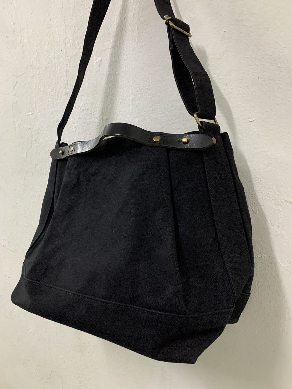 Japanese Brand Suolo Military Canvas 2 Way Tote Bag Size ONE SIZE - 5 Thumbnail
