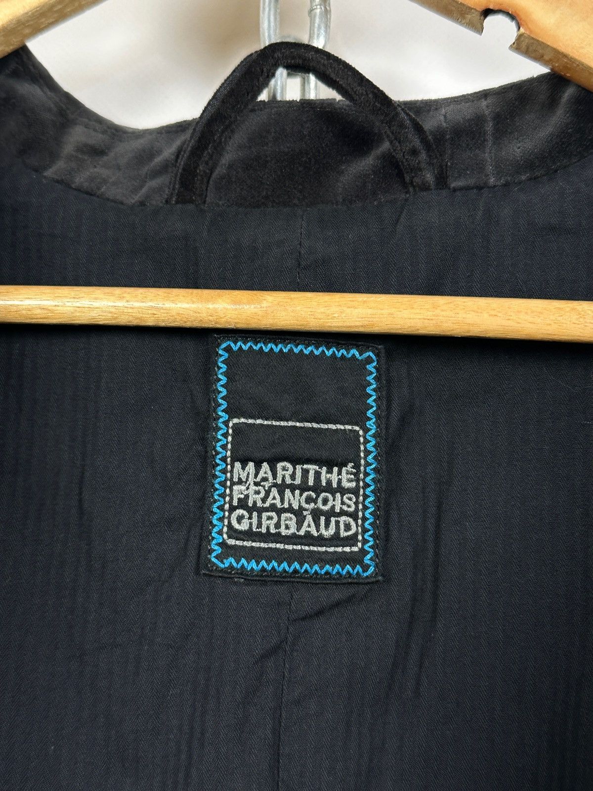Marithe + Francois Girbaud Marithe Francois Girbaud Jacquard Double Breasted Coat Size L / US 10 / IT 46 - 21 Thumbnail
