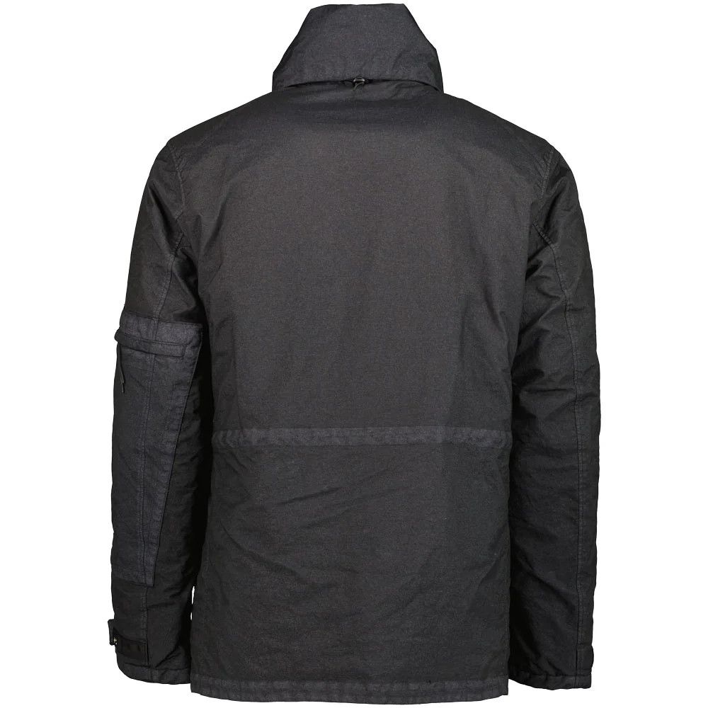 C.P. Company o1y1224 Logo Hooded Jacket in Charcoal Size US S / EU 44-46 / 1 - 6 Thumbnail