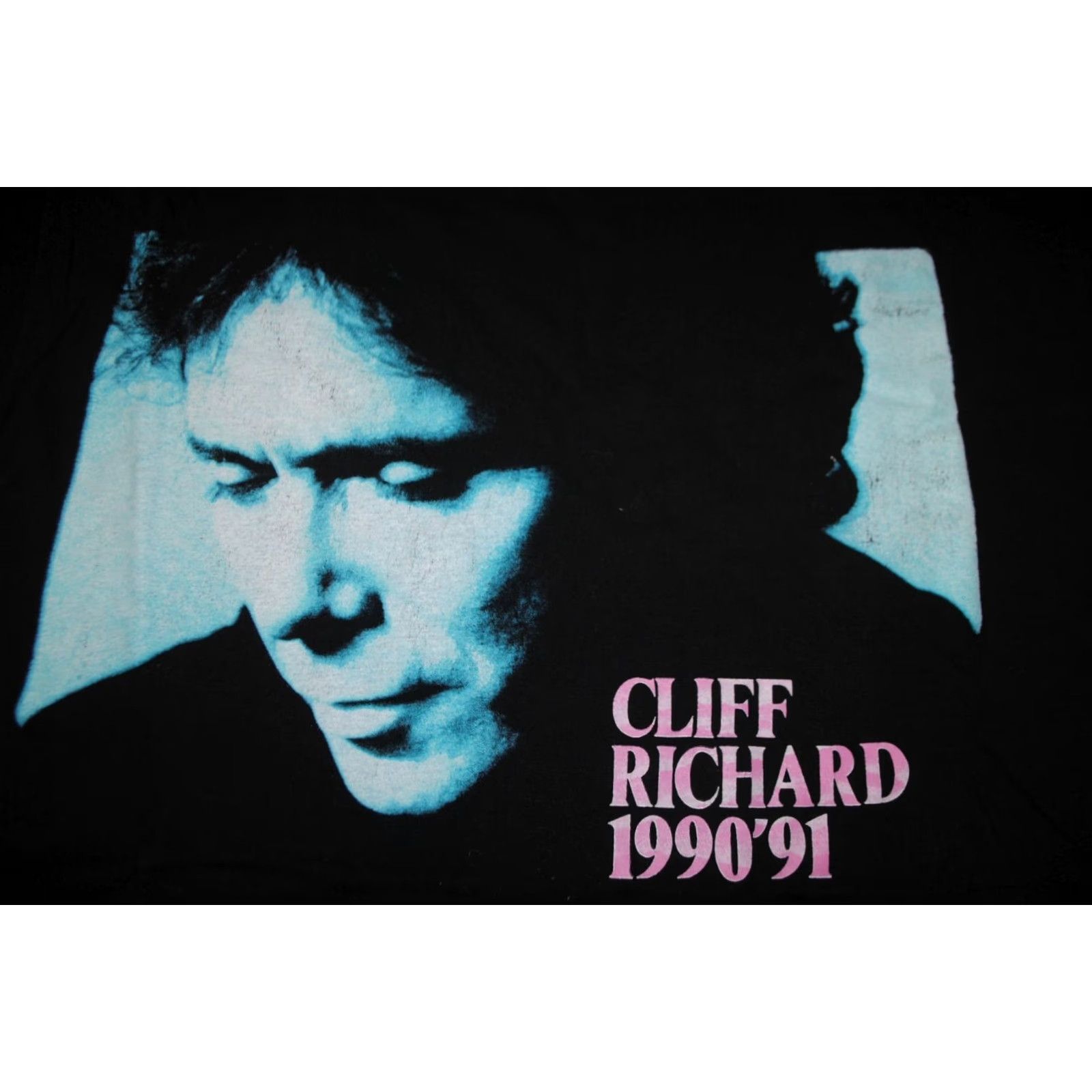 Vintage VINTAGE CLIFF RICHARD FROM THE DISTANCE THE TOUR 1990-1991 T-SHIRT MENS XL VINTAGE Size US L / EU 52-54 / 3 - 2 Thumbnail