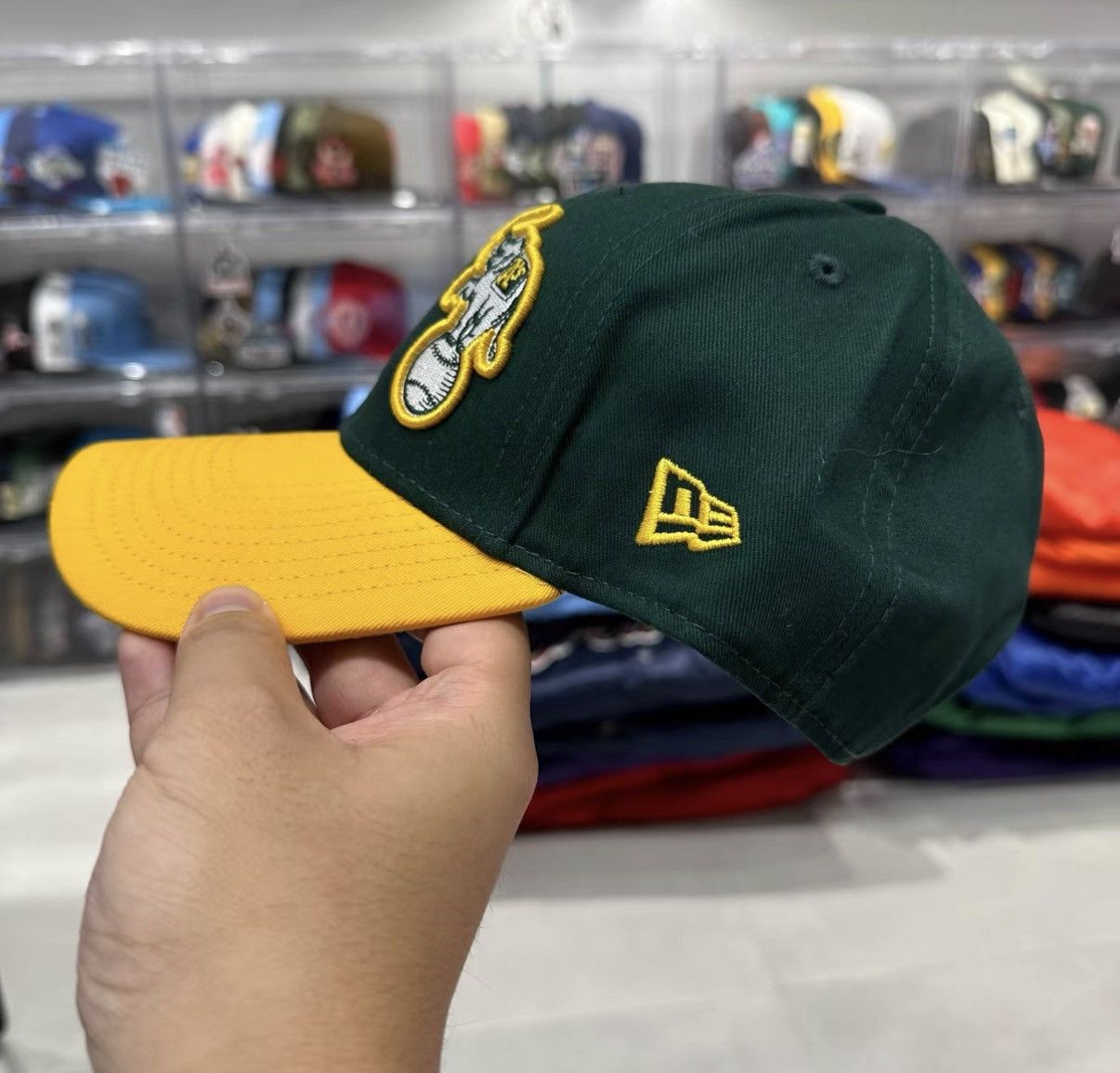 New Era New Era MLB Oakland Athletics Curved Brim Baseball Cap J32 Size ONE SIZE - 2 Thumbnail