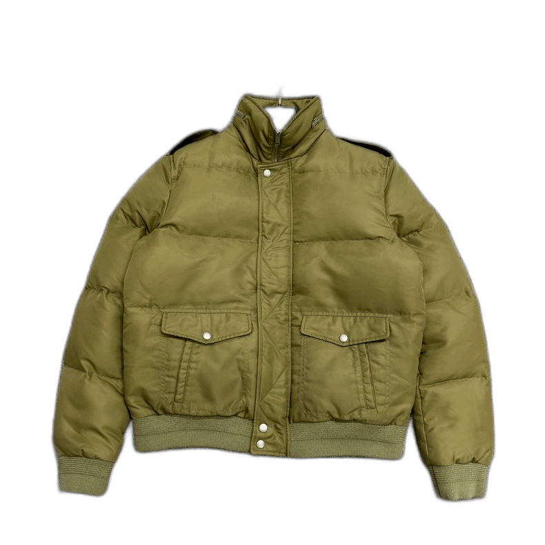 SLP Green Cotton Puffer Jacket-