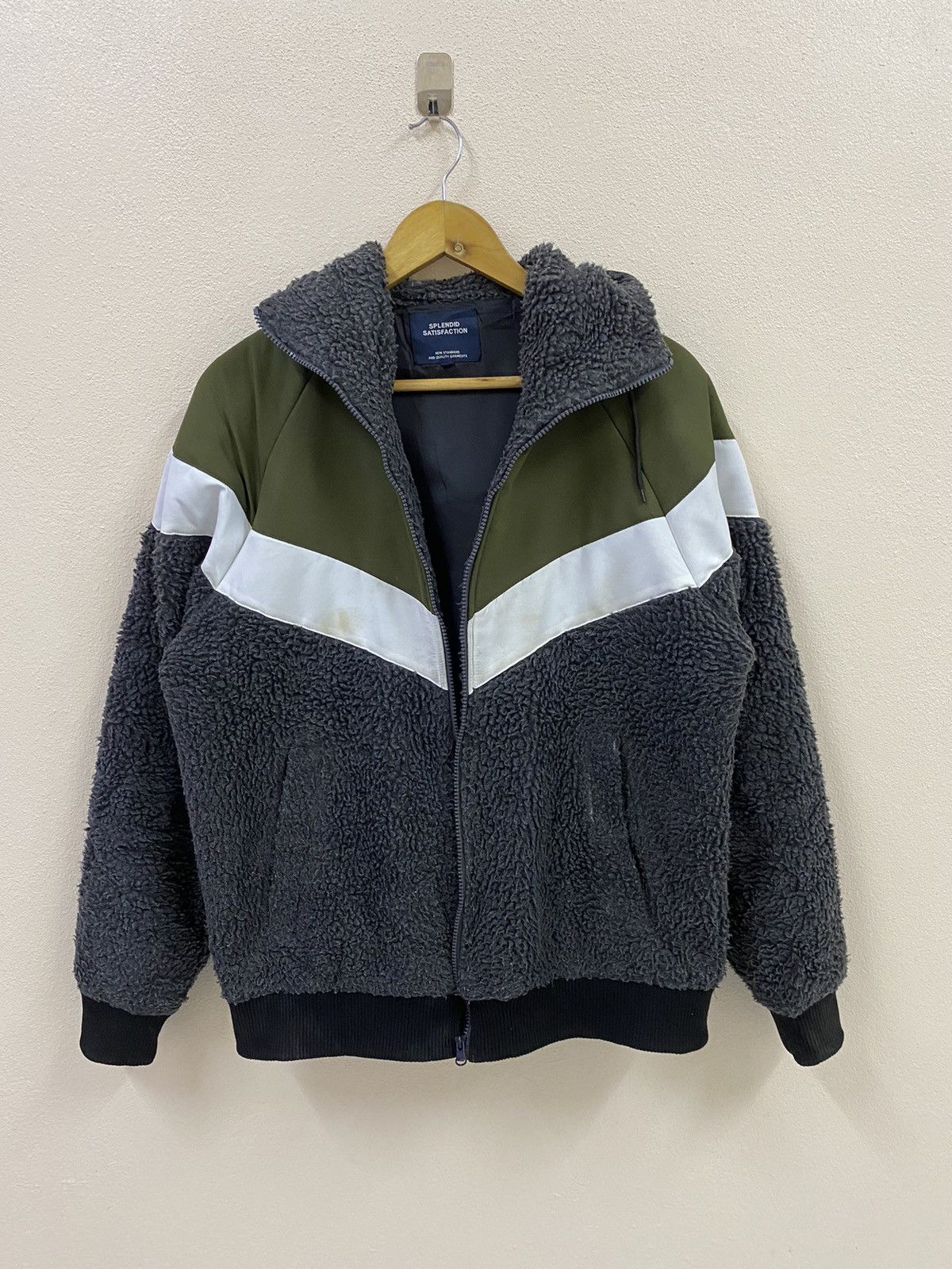 Japanese Brand Splendid Satisfaction Fleece Jacket Size US L / EU 52-54 / 3 - 1 Thumbnail