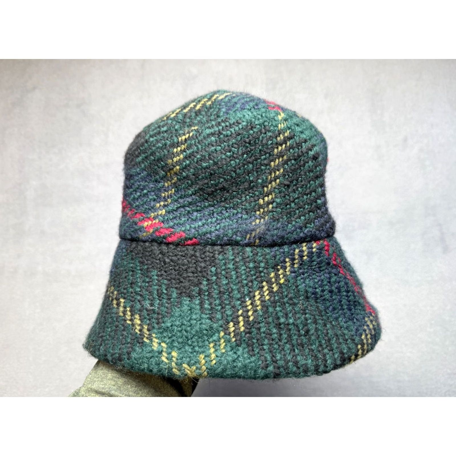 Vintage John Branigan Wool Blend Green Ireland Bucket Hat Womens One Size Tweed Size ONE SIZE - 3 Thumbnail