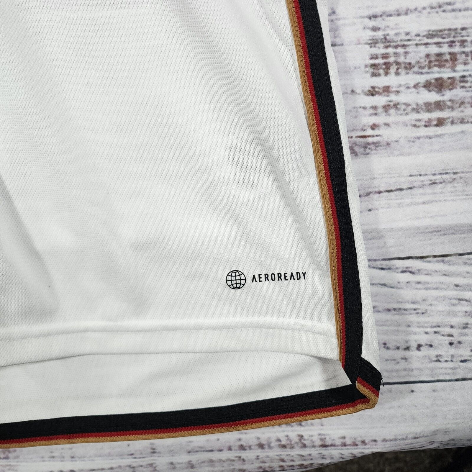 Adidas NWT Adidas German Deutscher Fussball-Bund 2X White Jersey 22 Size US XXL / EU 58 / 5 - 5 Thumbnail
