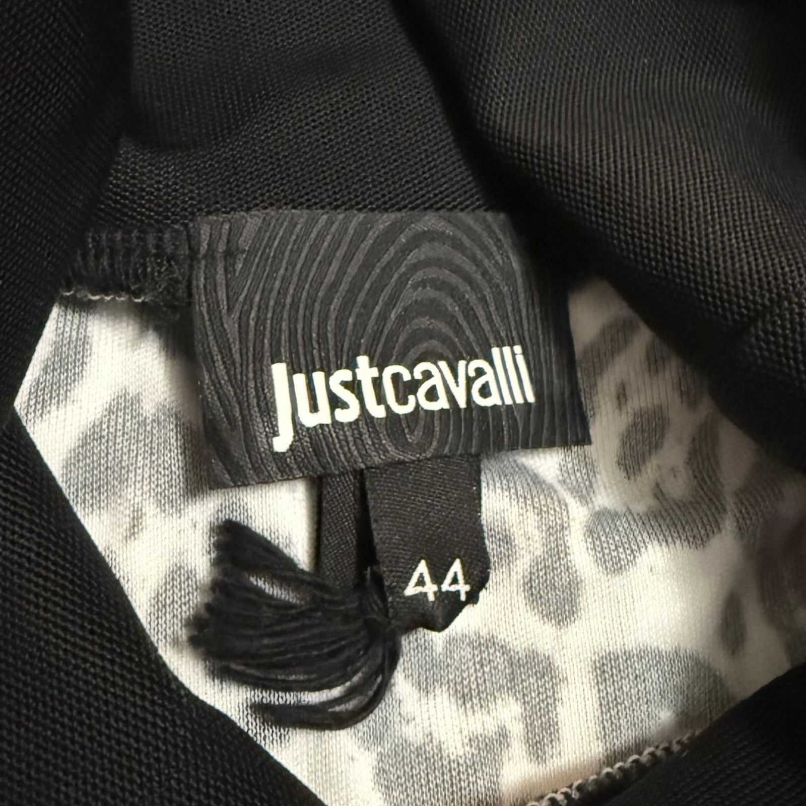 Just Cavalli Just Cavalli Leopard Print Top Funnel Neck IT 44 US Large Size M / US 6-8 / IT 42-44 - 4 Thumbnail