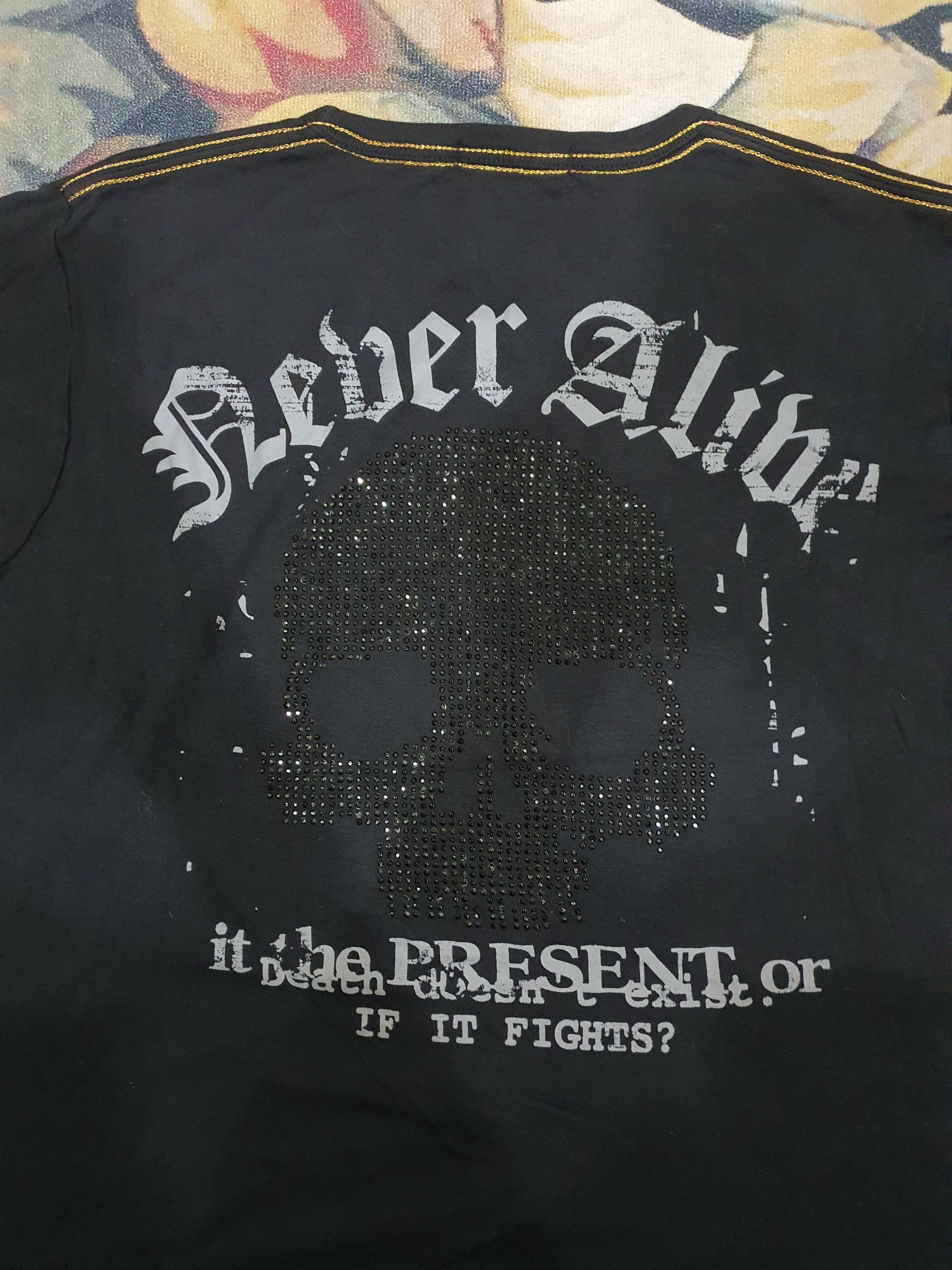 Kapital Kapital "Never Alive" graphic T-shirt Size L / US 10 / IT 46 - 3 Thumbnail