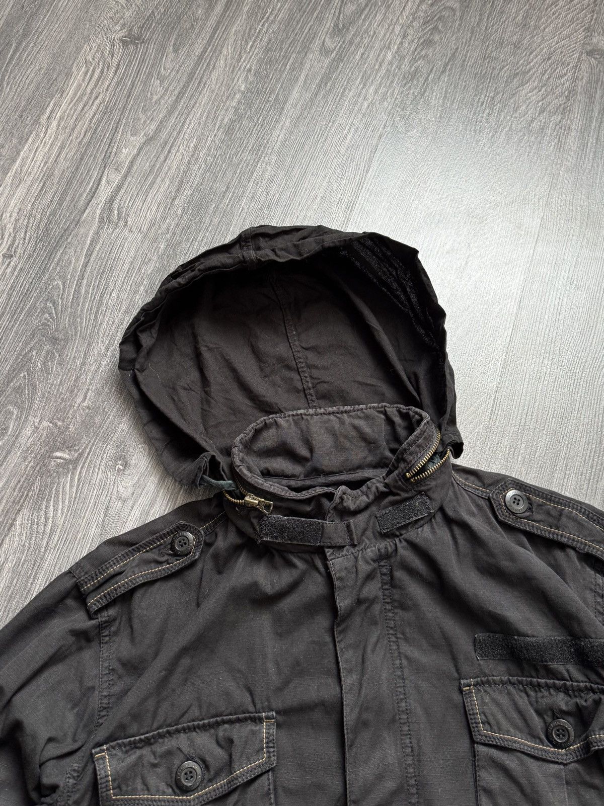 Alpha Industries × Vintage 90s Vintage Alpha Industries Jacket Avqntgarde Size US XL / EU 56 / 4 - 3 Thumbnail