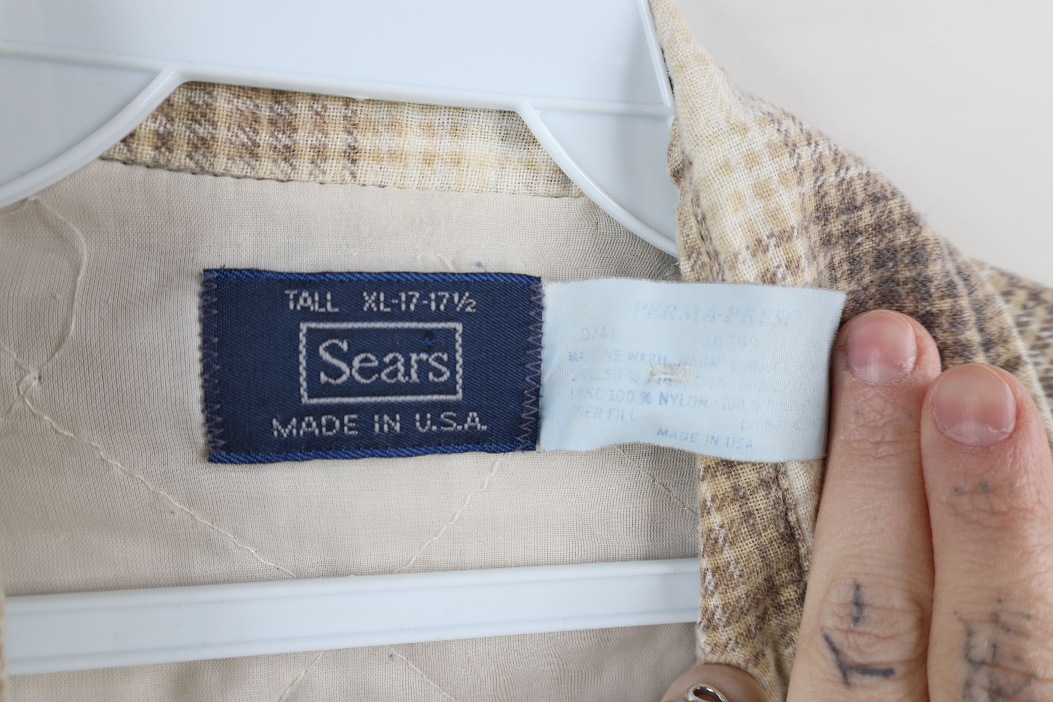 Vintage Vintage 70s Streetwear Flannel Shirt Jacket Plaid USA Size US XL / EU 56 / 4 - 10 Thumbnail