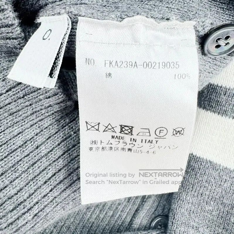 Thom Browne Thom Browne Gray Women's Sweatshirt . Size XS / US 0-2 / IT 36-38 - 4 Thumbnail