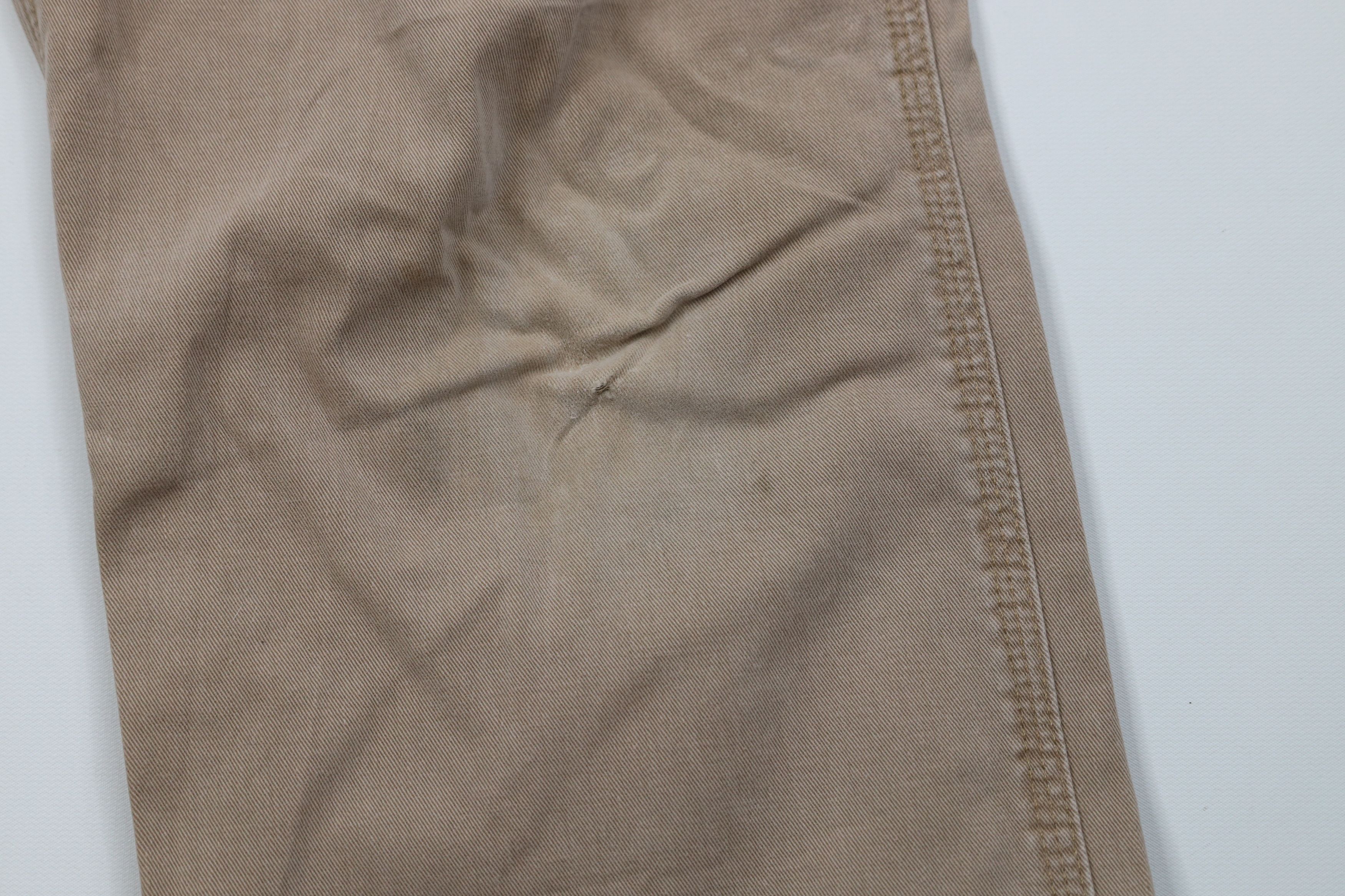 Carhartt Vintage Y2K Carhartt Wide Leg Dungaree Pants Trousers Khaki Size US 34 / EU 50 - 7 Thumbnail
