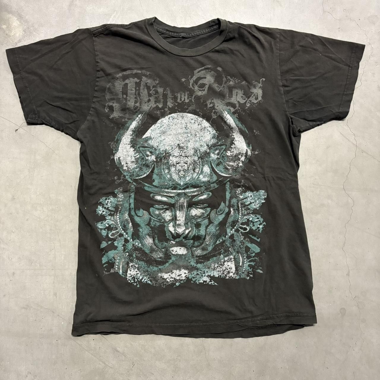 Vintage Crazy Vintage Y2K/2000s Demon Goth Grunge Black Streetwear Graphic Tee! Size US S / EU 44-46 / 1 - 1 Thumbnail