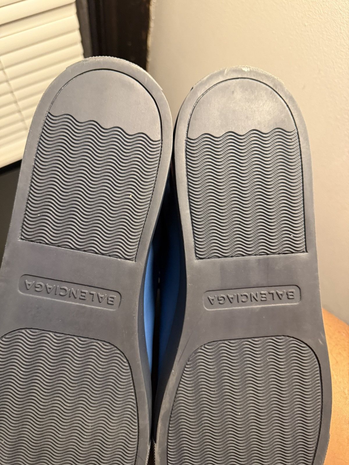 Balenciaga Balenciaga Arena Blue Half Leather Half Suede Sneakers 12 US Size US 12 / EU 45 - 14 Thumbnail