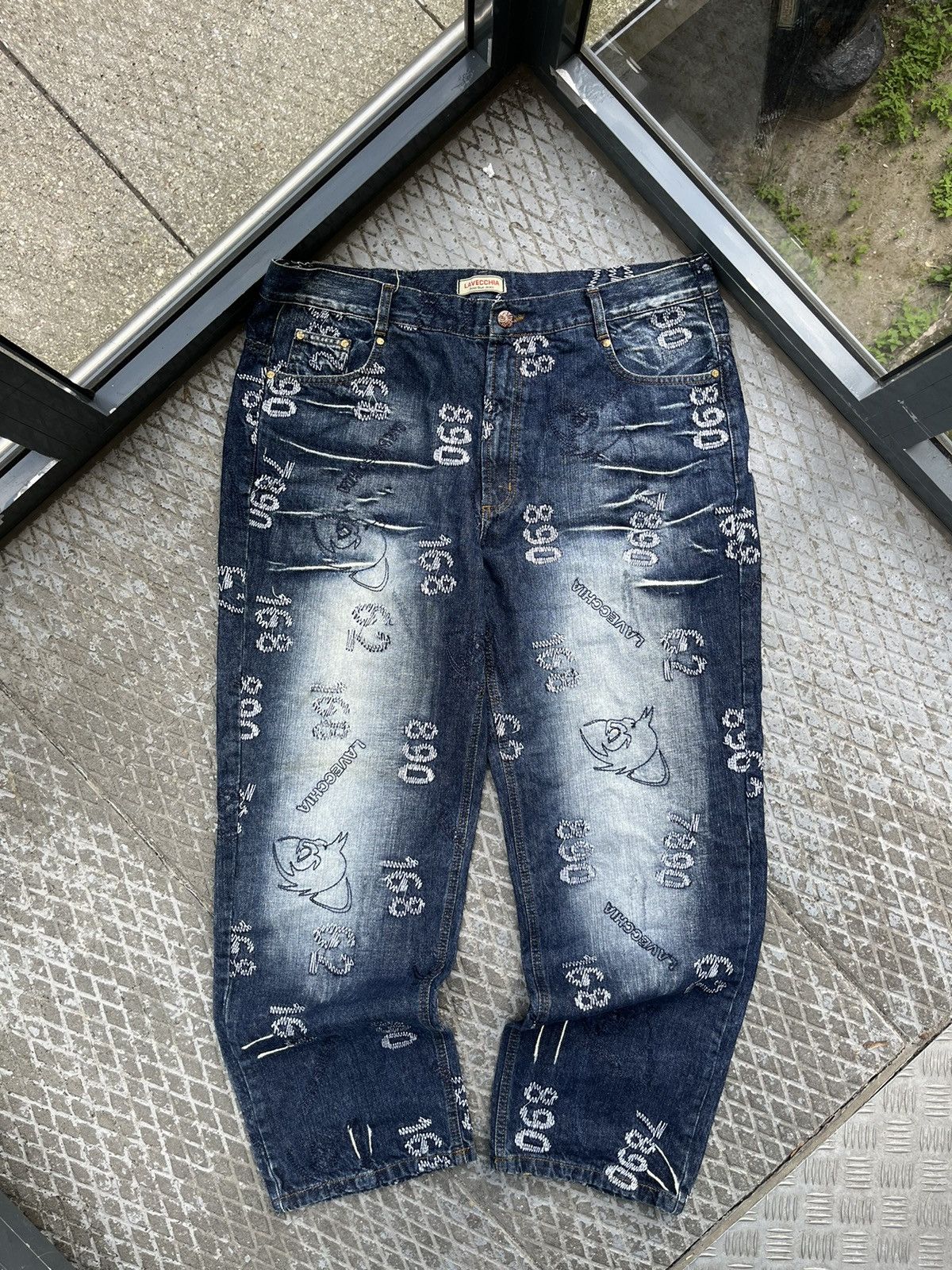 Other Avant Garde jeans vintage Y2K Size US 39 - 2 Thumbnail