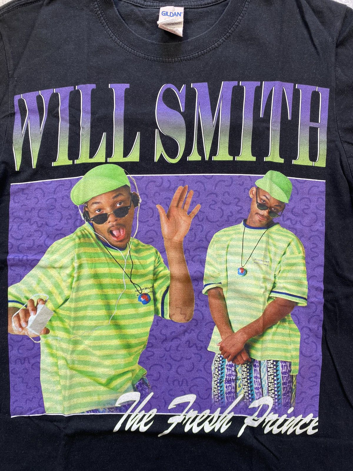 Other Will Smith Men’s Black T-shirt With Big Print Logo Medium Size US M / EU 48-50 / 2 - 5 Thumbnail