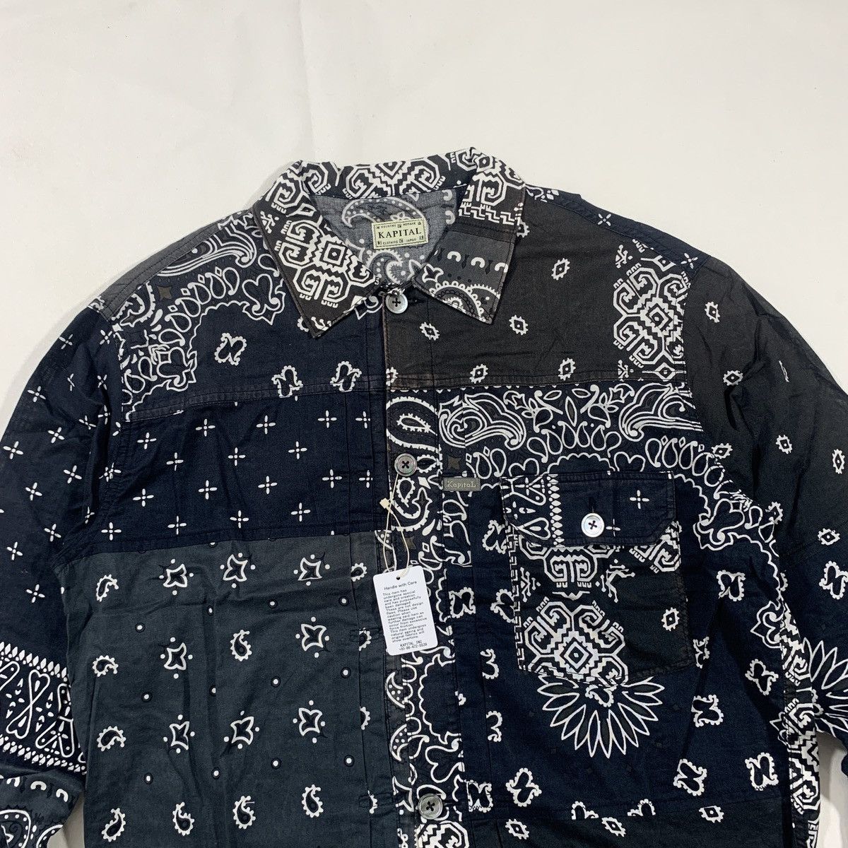 Kapital × Kapital Kountry KAPITAL BANDANA PATCHWORK PRINT 1ST JKT 2024 Size US XXL / EU 58 / 5 - 2 Thumbnail