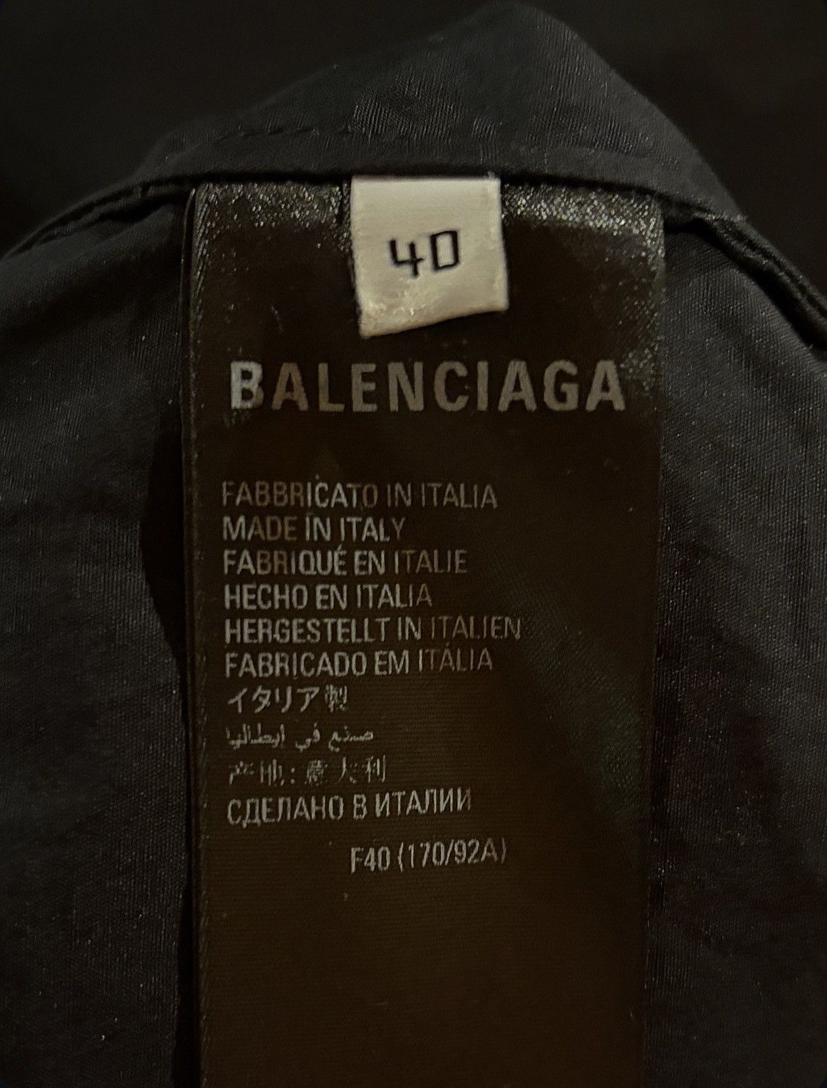 Balenciaga Balenciaga Pattern Shirt 3XL with Full Set Size US XXL / EU 58 / 5 - 6 Thumbnail