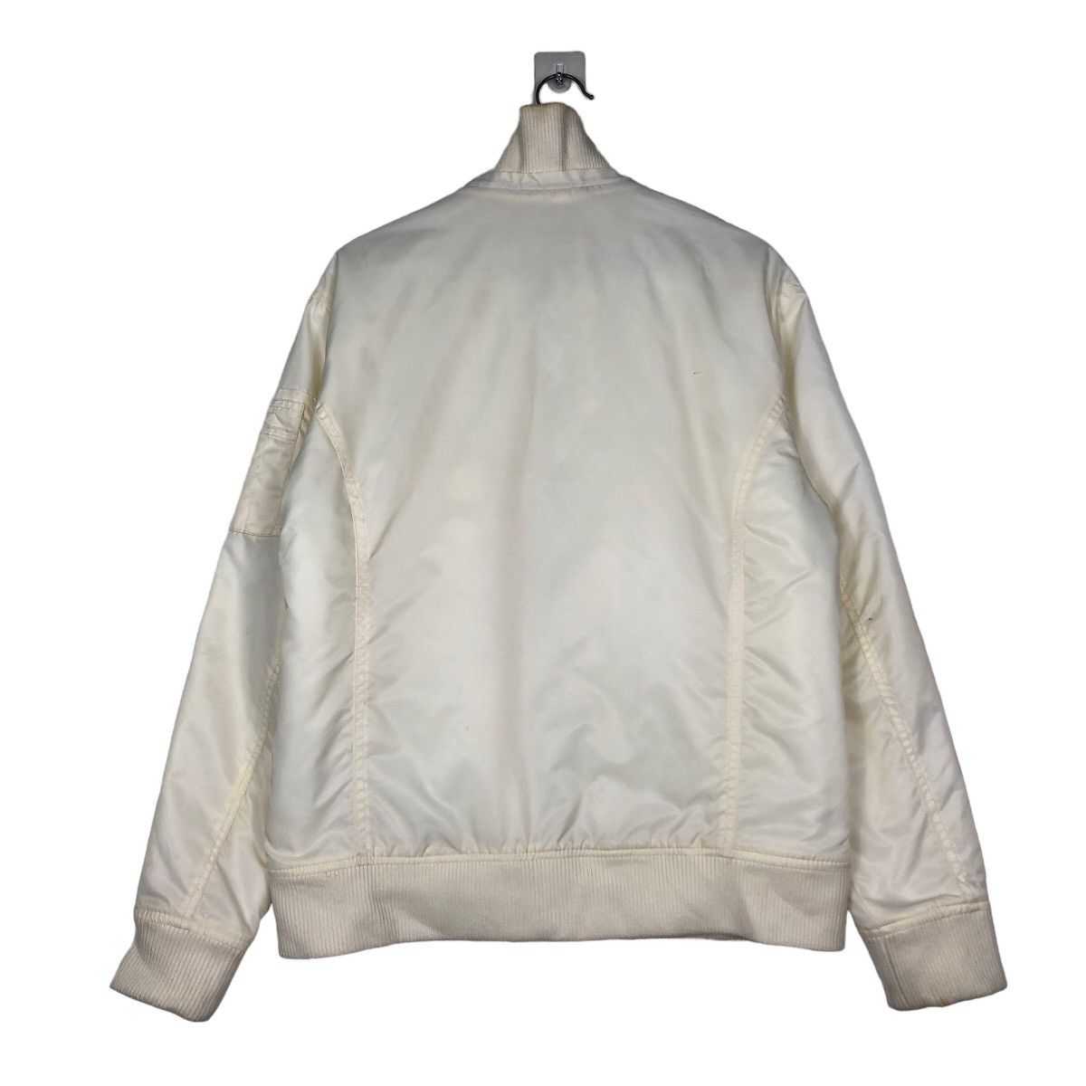 Japanese Brand 🔥Vintage Bomber Jacket Crebar Garments Inspire Issey Miyake Size US L / EU 52-54 / 3 - 7 Thumbnail