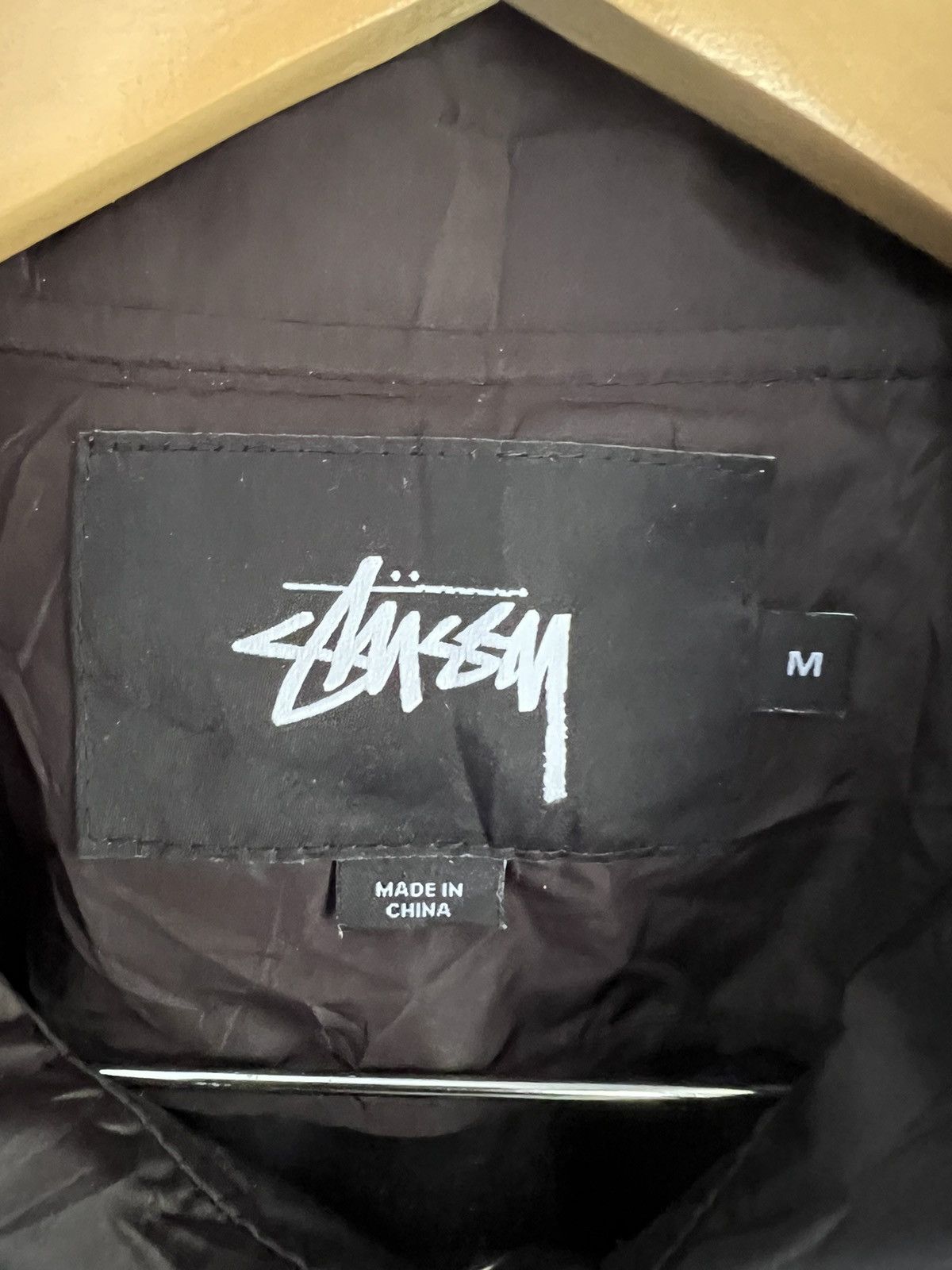 Stussy 🔥Stussy Black Small Logo Long Button Jacket Size US M / EU 48-50 / 2 - 20 Thumbnail