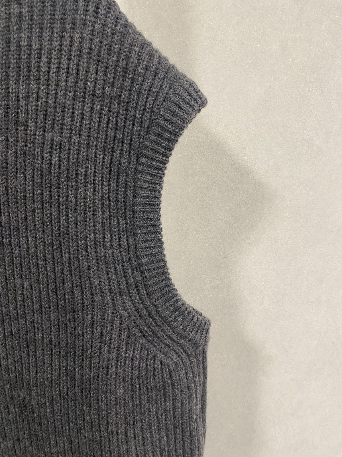 Samsoe Samsoe Samsoe Samsoe Wool Oversized Knitted “Anders” Vest Size: L Size US L / EU 52-54 / 3 - 4 Thumbnail