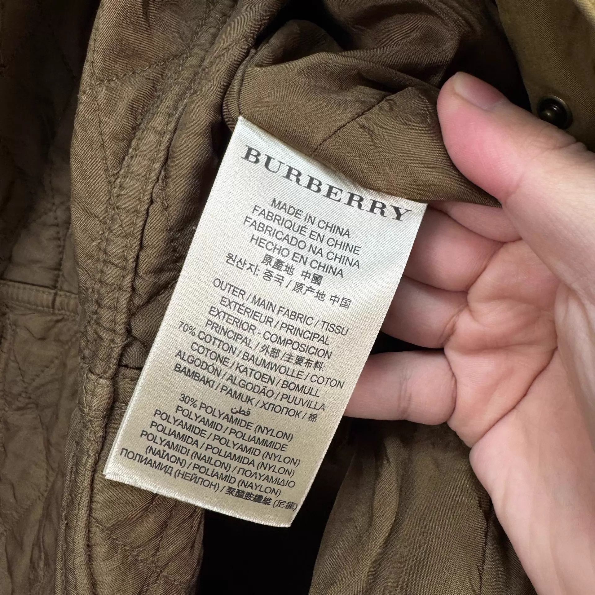 Burberry Burberry Check Padded Jacket Detachable Vest UK8 98 New Size S / US 4 / IT 40 - 8 Thumbnail