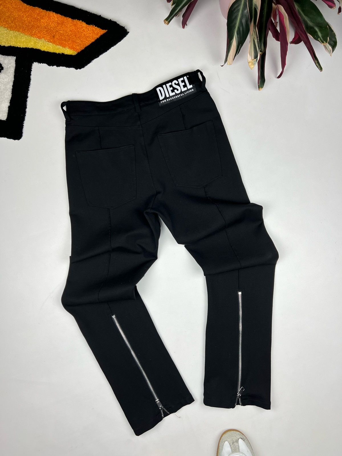 image of Diesel Seditionaries Punk Zipper Pant in Black, Men's (Size 31)