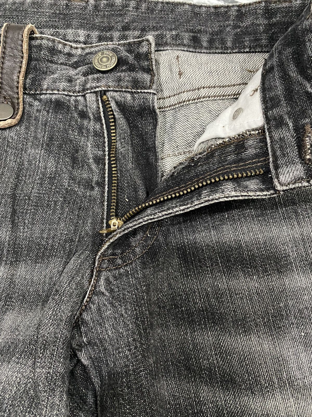 If Six Was Nine × Japanese Brand × PPFM PPFM LOWRISE DISTRESS DESIGN JEANS Size US 31 - 3 Thumbnail