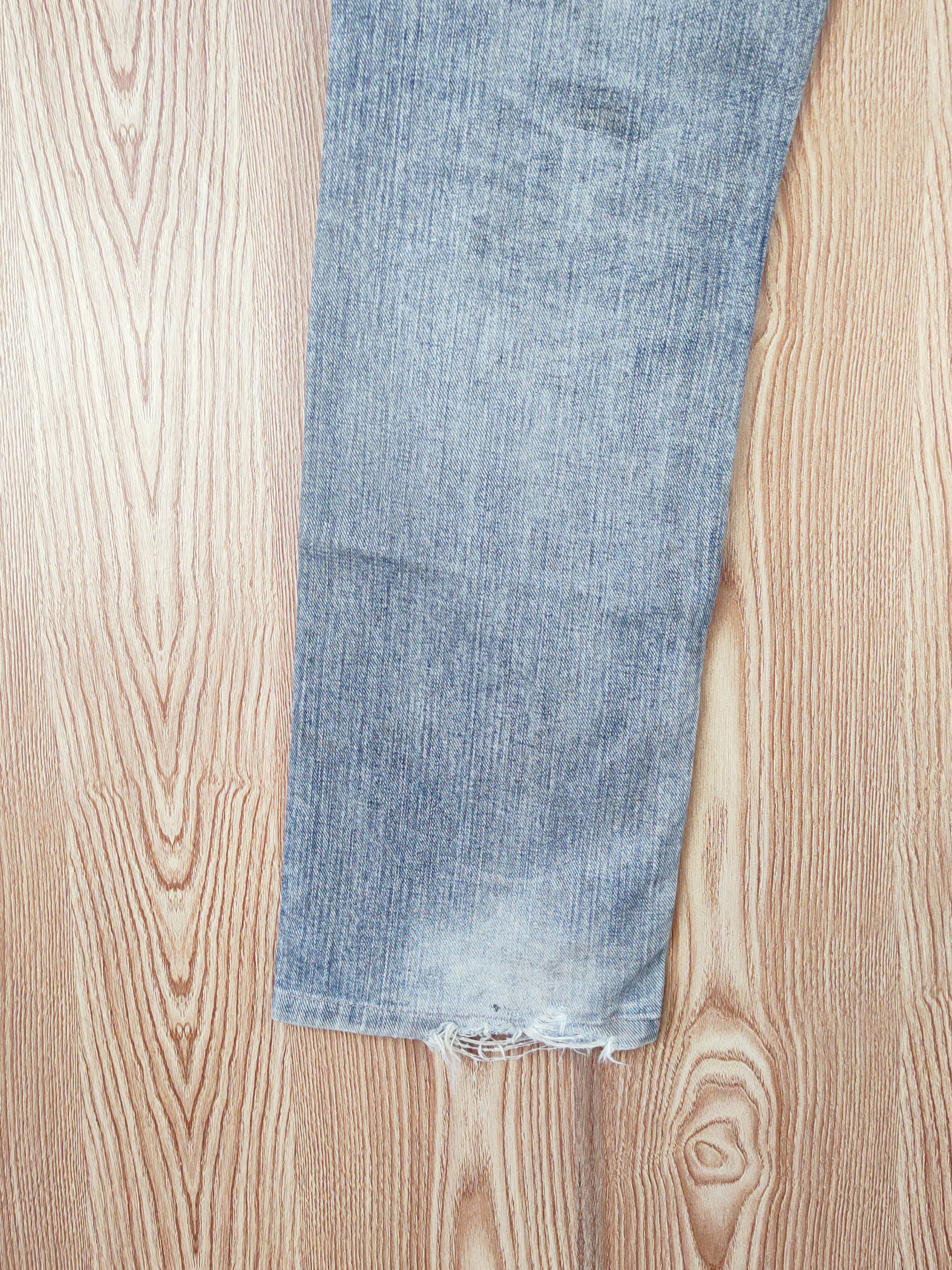 Japanese Brand Lee Blue Distressed Ripped denim Jeans #W503 Size US 30 / EU 46 - 10 Thumbnail