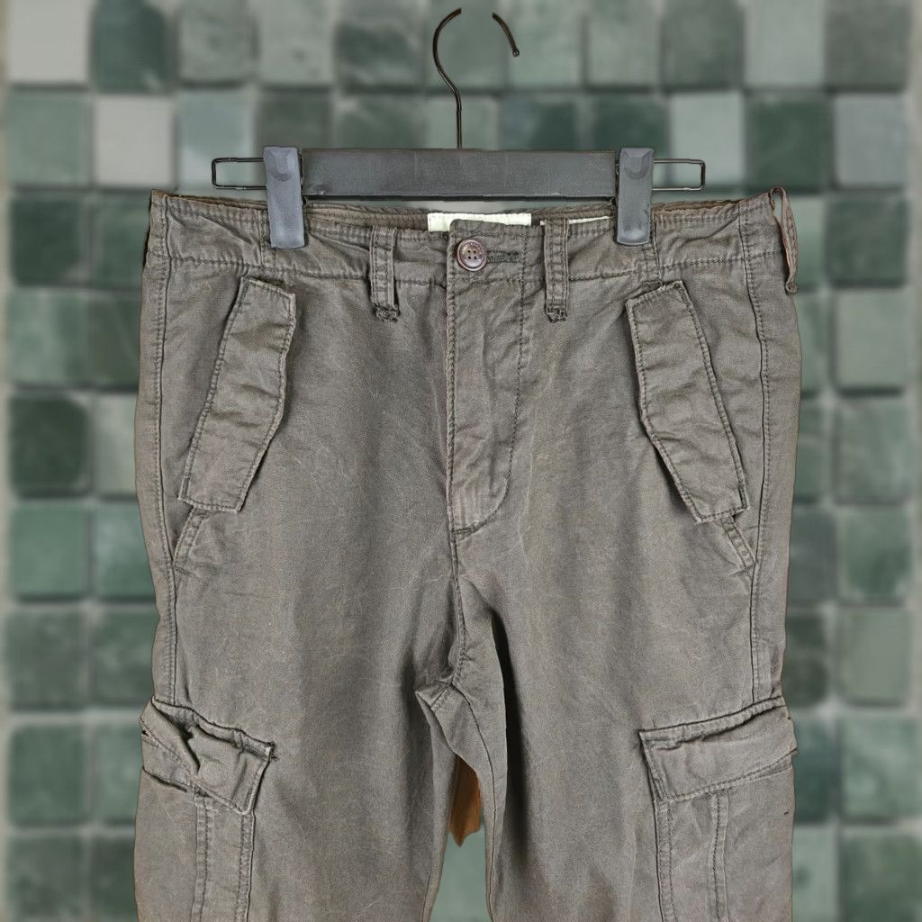 Abercrombie & Fitch VINTAGE Abercrombie & Fitch BROWN CARGO COTTON PANTS Women SZ 28 Cargo Pants Brown 28x26 36 Size 28" / US 6 / IT 42 - 1 Thumbnail