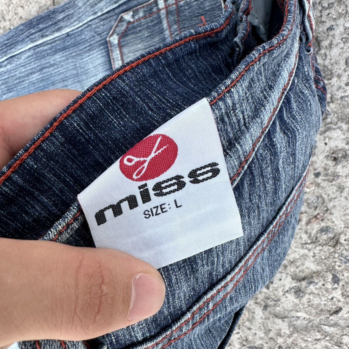Hypebeast VTG Japanese Style Flare Jeans Size L Y2K 00s USA Size 27" / US 4 / IT 40 - 7 Thumbnail