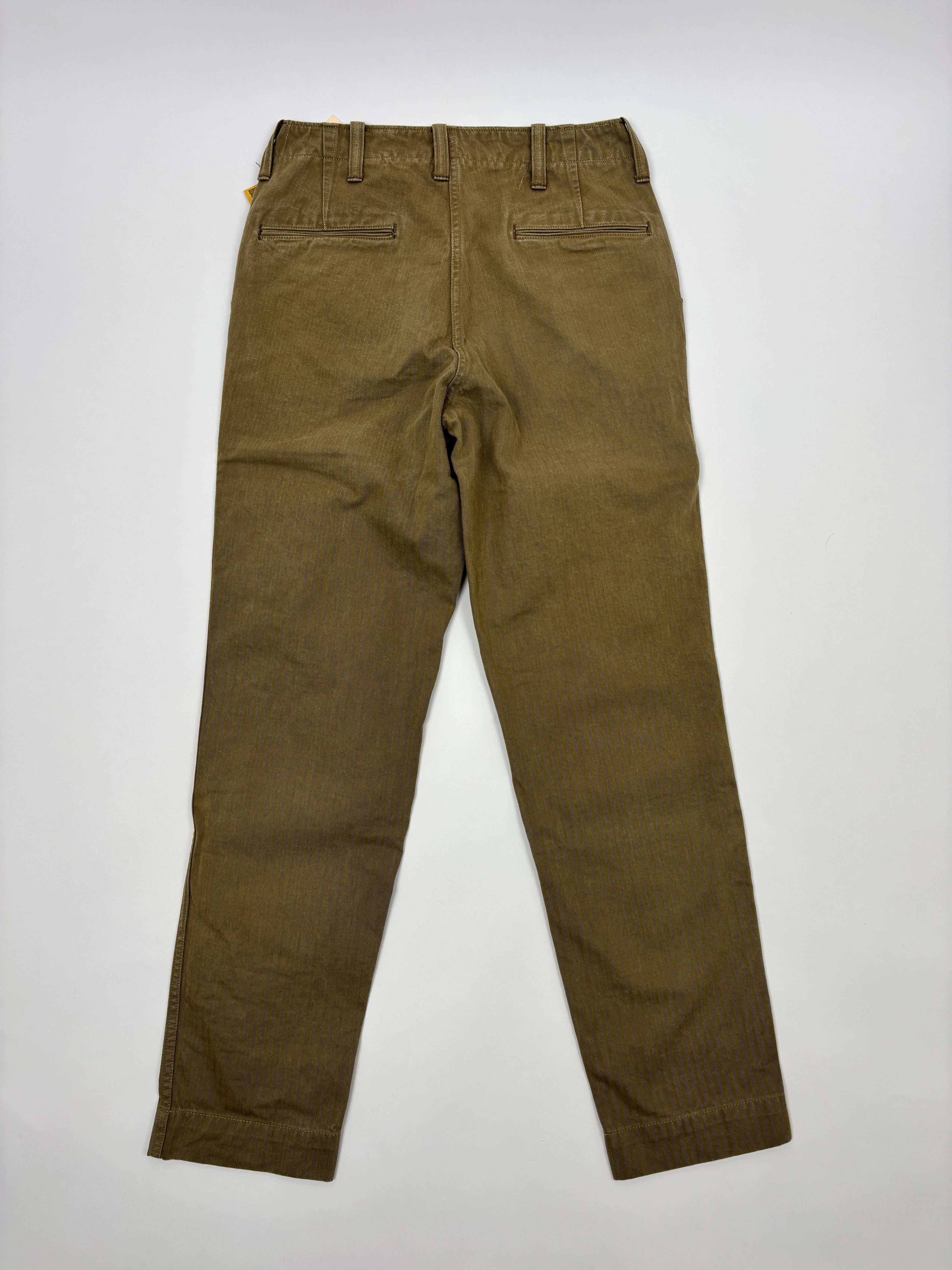 Freewheelers Freewheelers M1942 HBT Trousers Khaki Military Pants Size US 30 / EU 46 - 8 Thumbnail