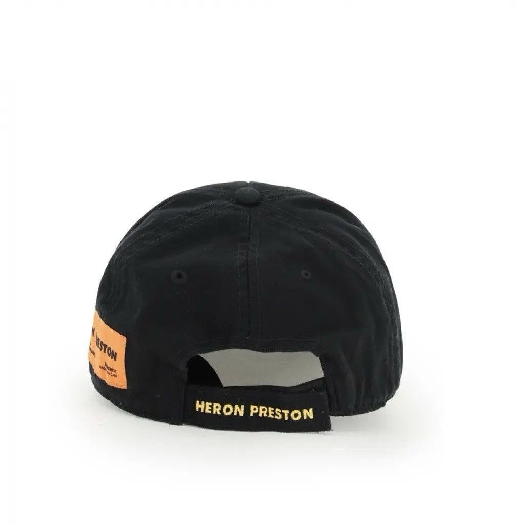 Heron Preston Heron Preston x Caterpillar Patch Baseball Cap Black OS NWT Size ONE SIZE - 3 Thumbnail