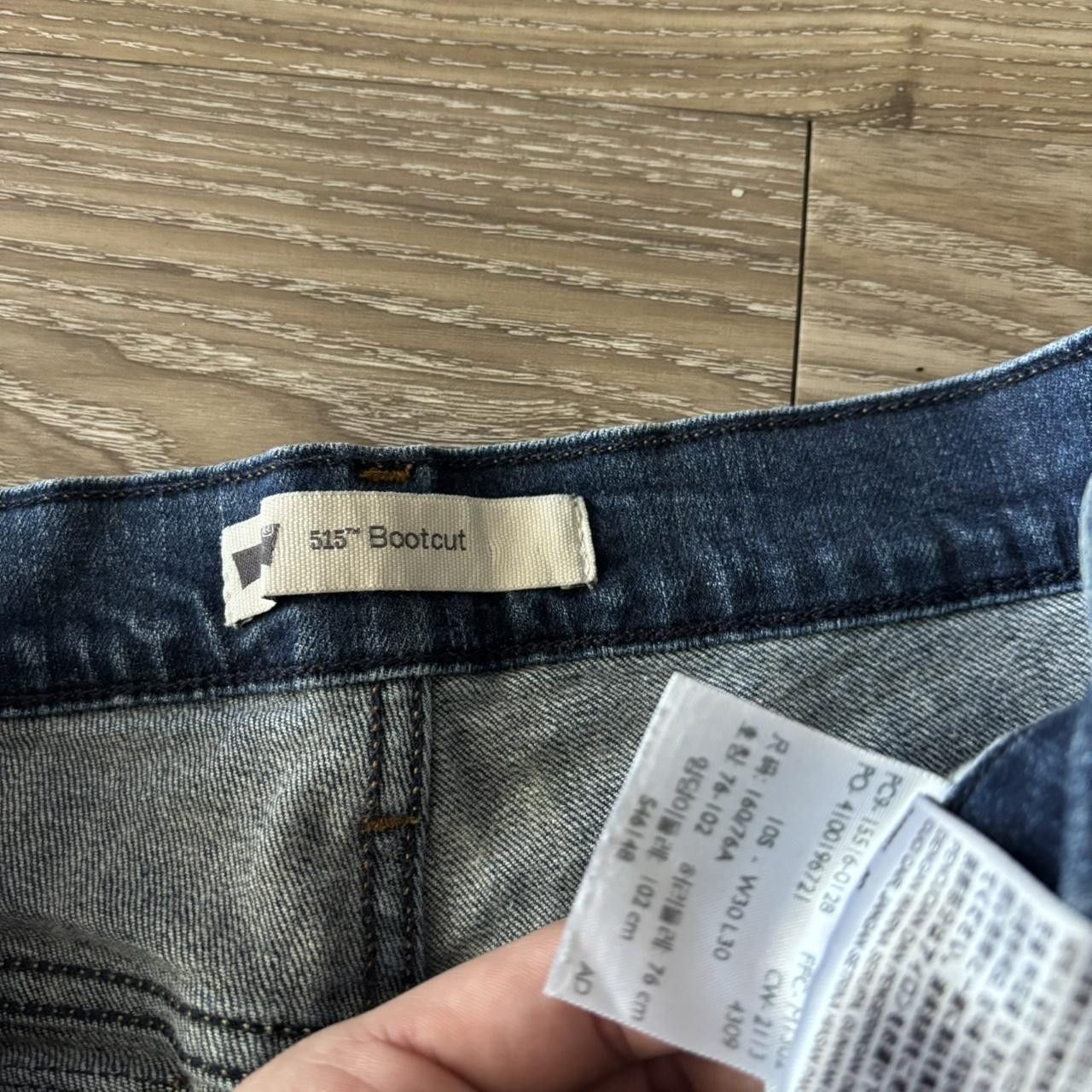 Levi's Crazy Vintage Y2K/2000s Grunge Dark Wash Levis Denim Jeans! 30x26 Size US 30 / EU 46 - 8 Thumbnail