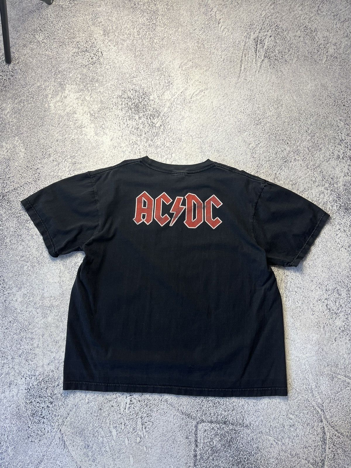AC/DC Vintage Rare AC/DC Hells Bells Rock Band T Shirt Size US XL / EU 56 / 4 - 20 Thumbnail